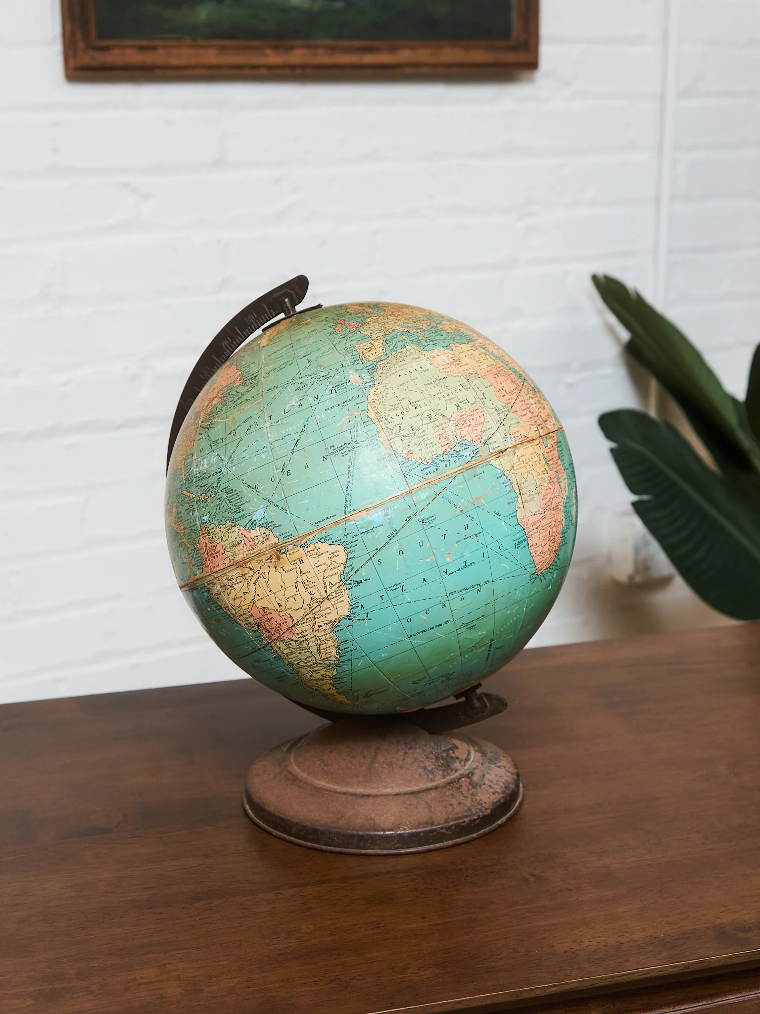 1930s 10” Globe - Image 4