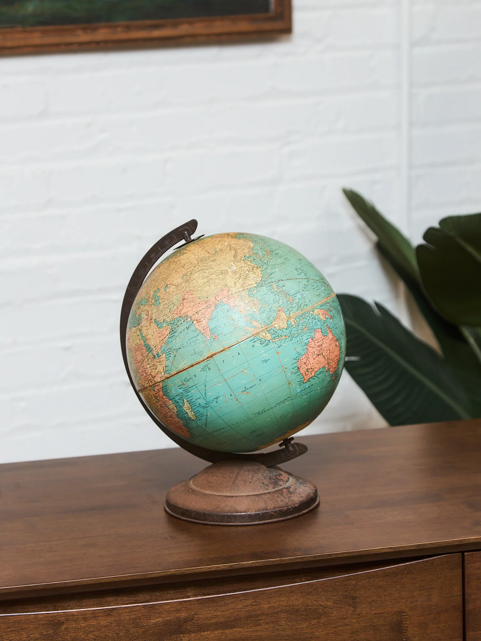 1930s 10” Globe - Image 5