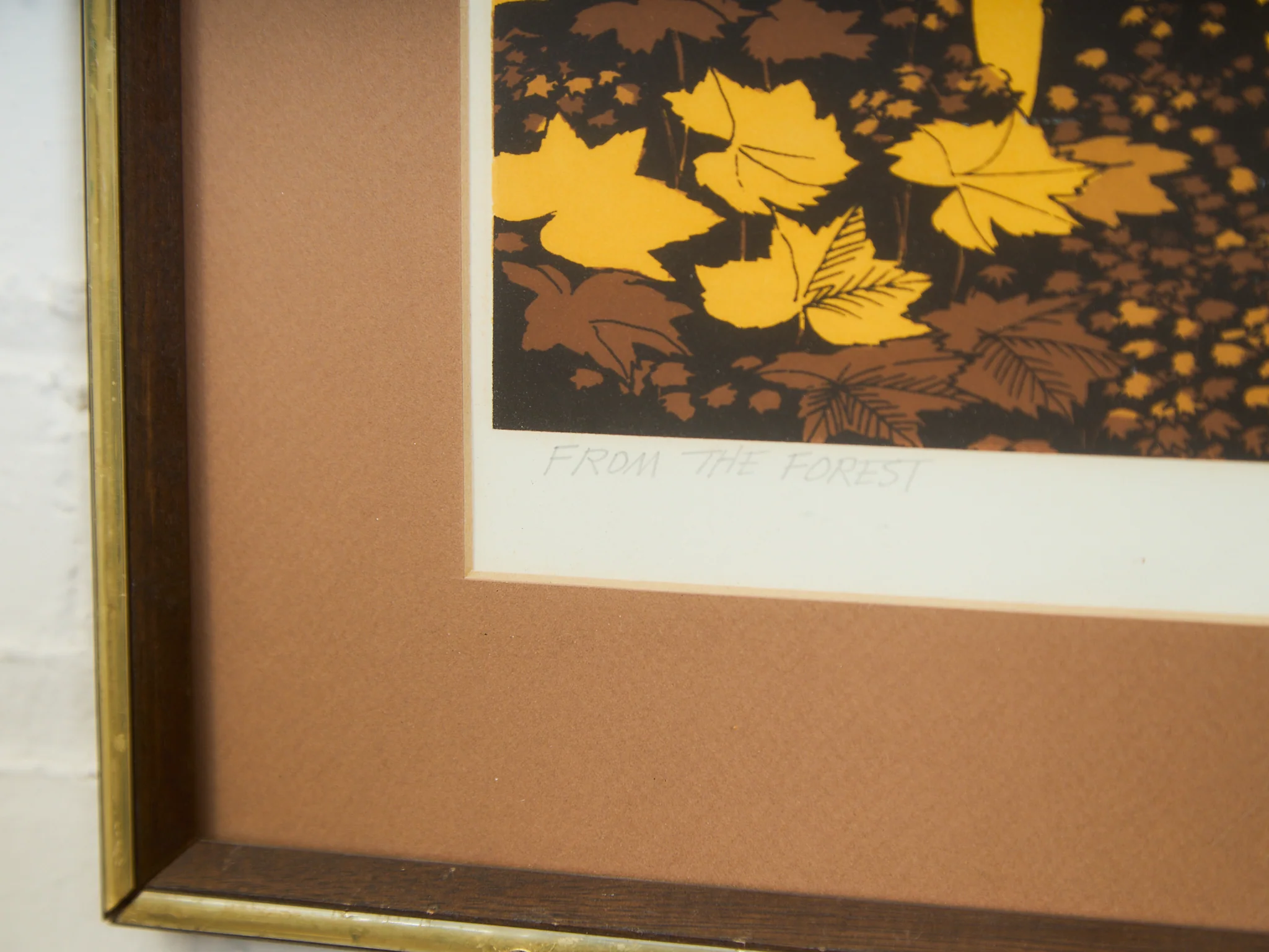1970’s Forest Serigraph artwork - Image 3