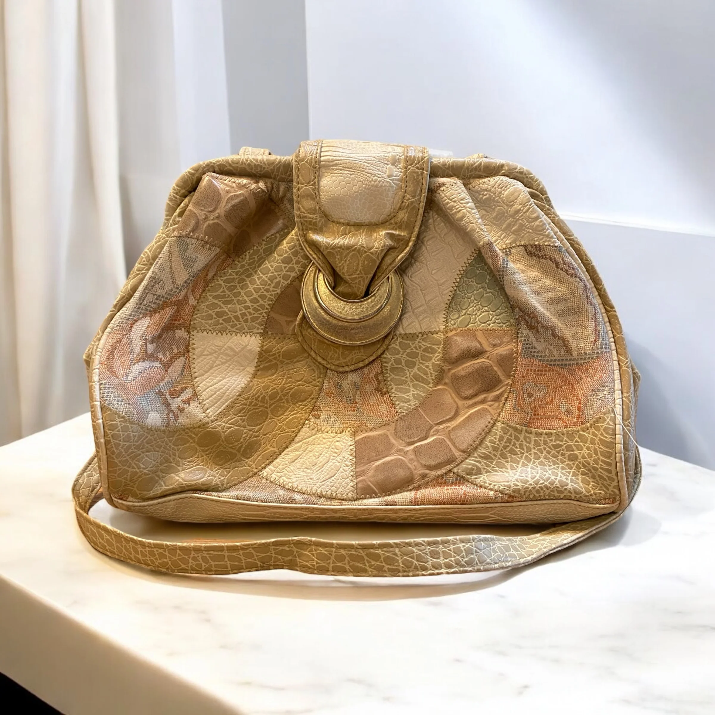 80s Patchwork Purse