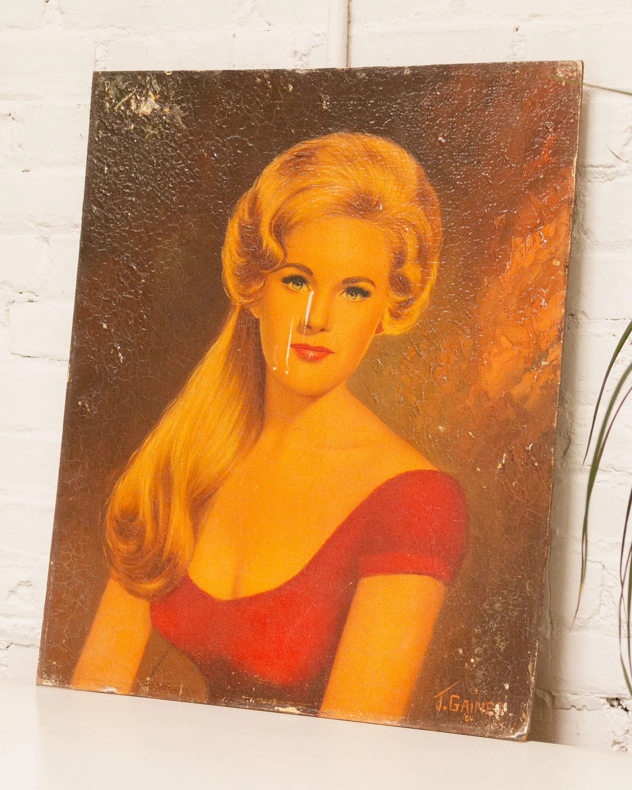 American Portrait Painting Glamorous Female Portrait - Image 2