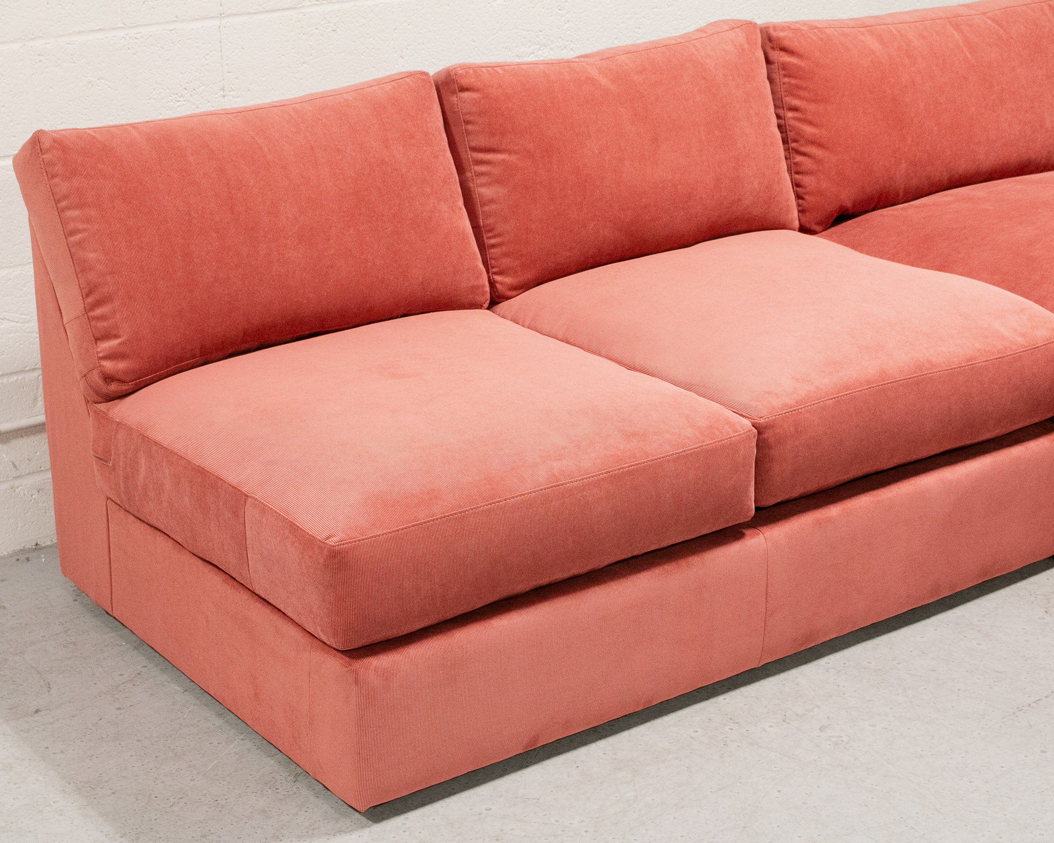 Armless Michonne w Cuddle Chaise in Parallel Paprika - Image 12