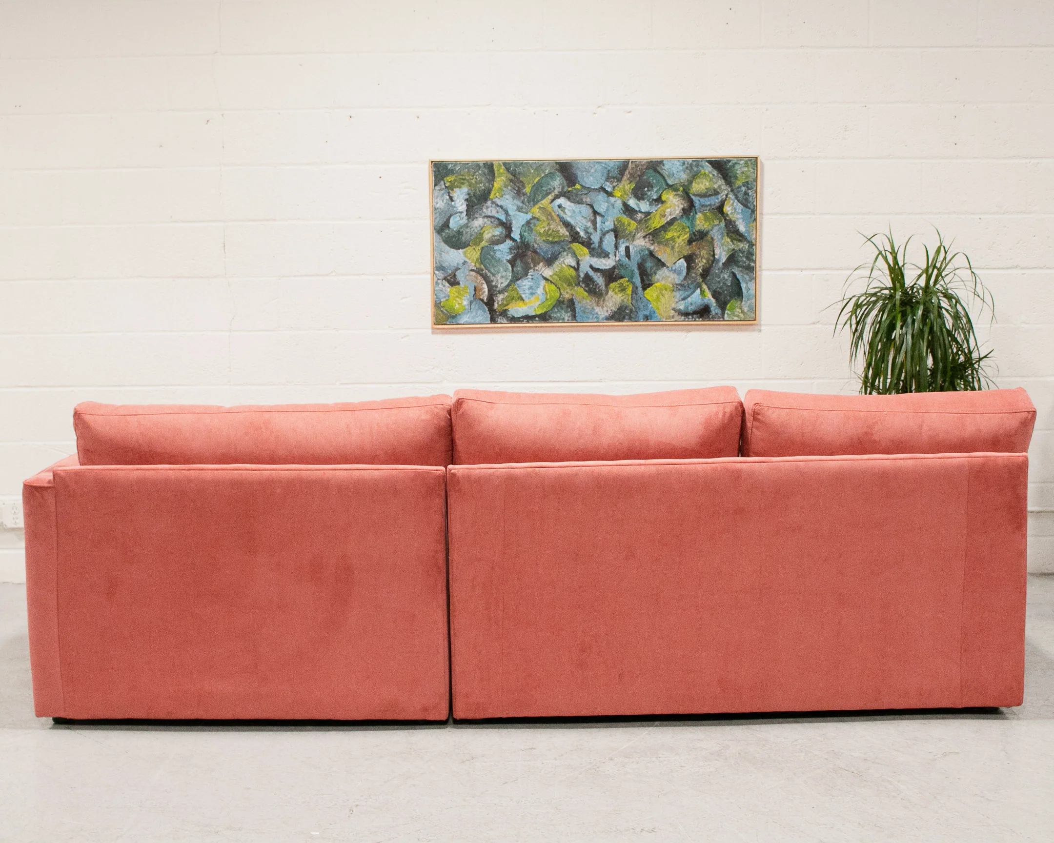 Armless Michonne w Cuddle Chaise in Parallel Paprika - Image 15
