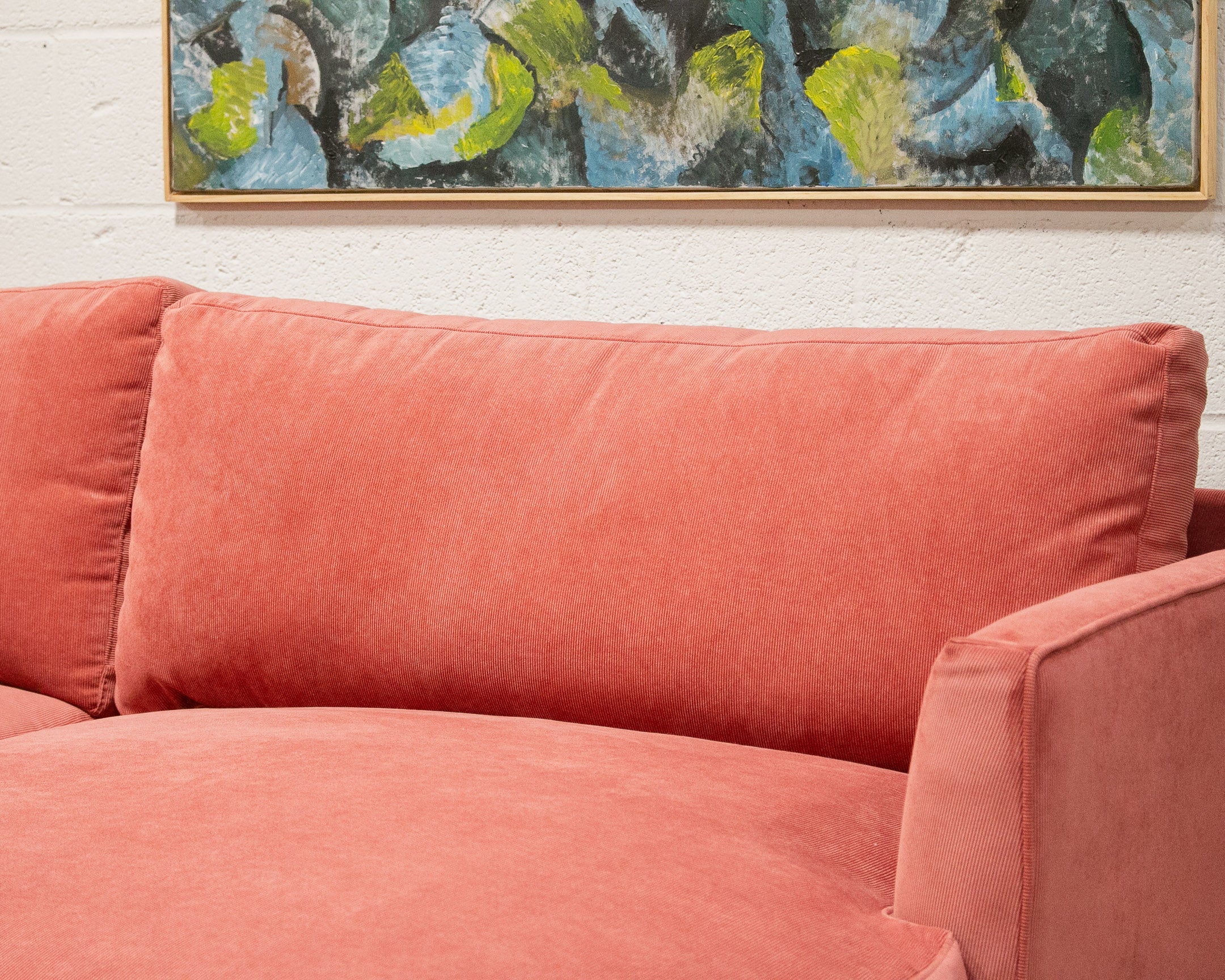 Armless Michonne w Cuddle Chaise in Parallel Paprika - Image 8