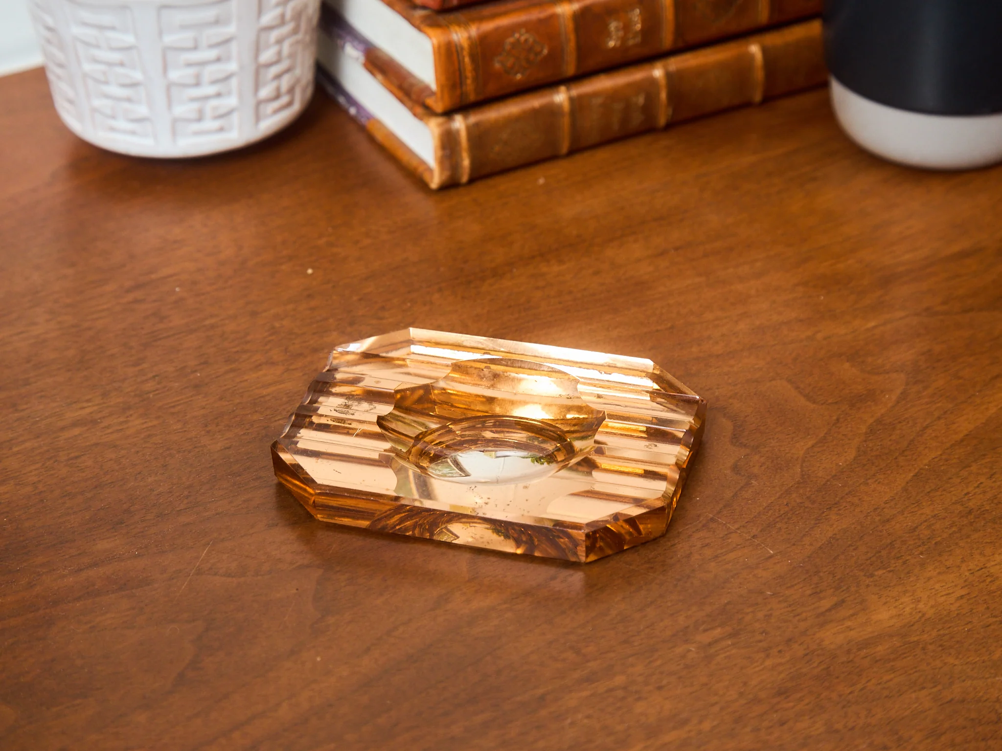 Art Deco Rootbeer Glass - Image 2