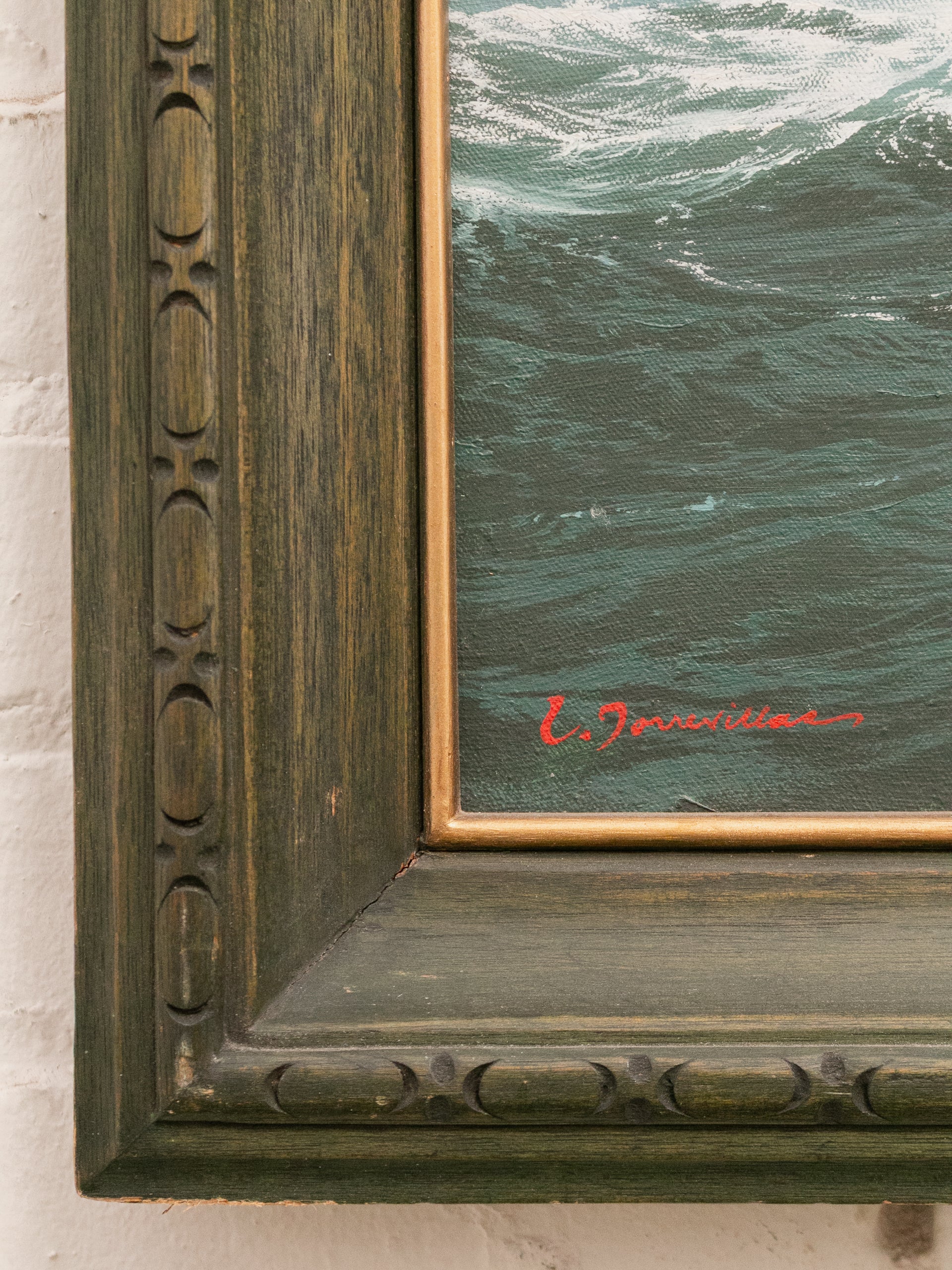 At Sea Fine Art Oil Painting by Torrevillas - Image 5