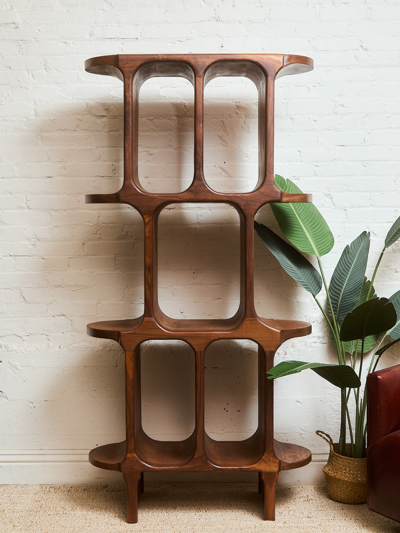 Atomic Shelf in Solid Walnut - Image 2