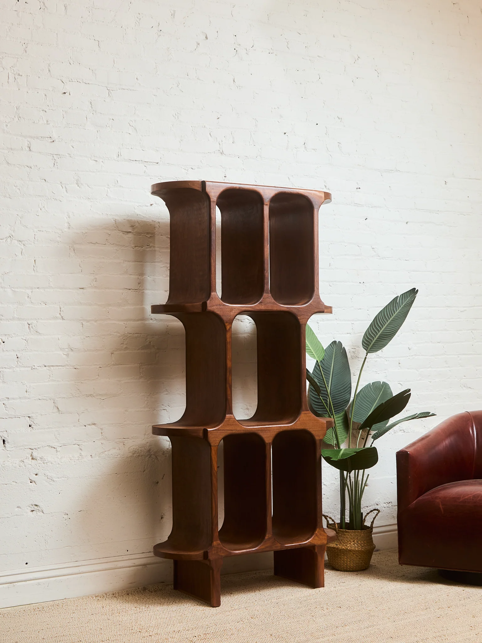 Atomic Shelf in Solid Walnut - Image 5