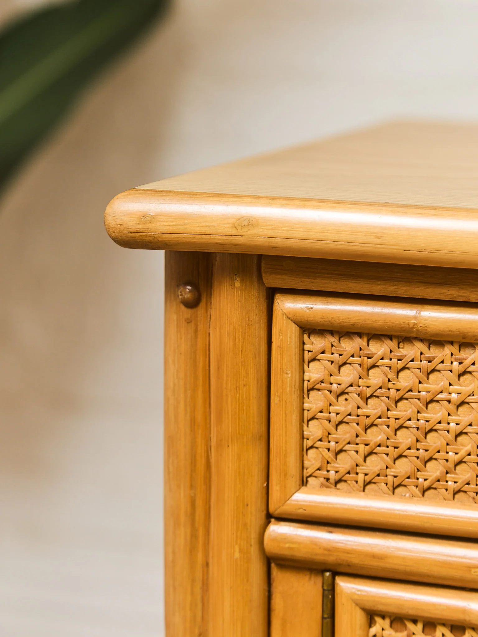 Bamboo Vintage Credenza - Image 14