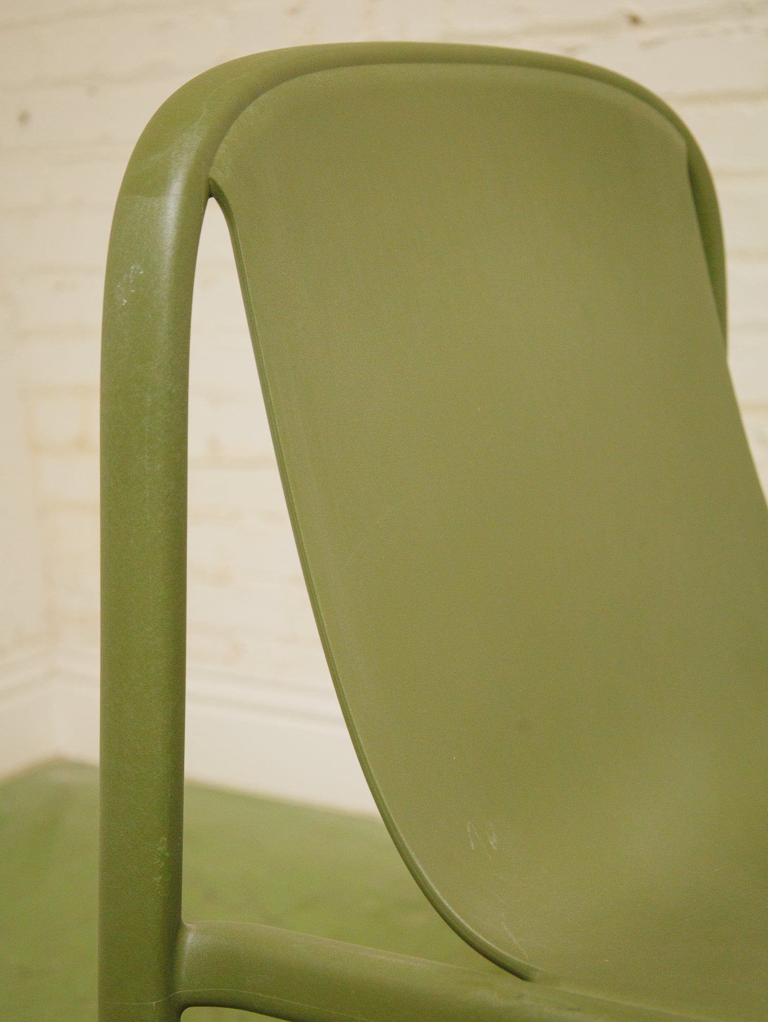 Blue Dot Green Chair - Image 8