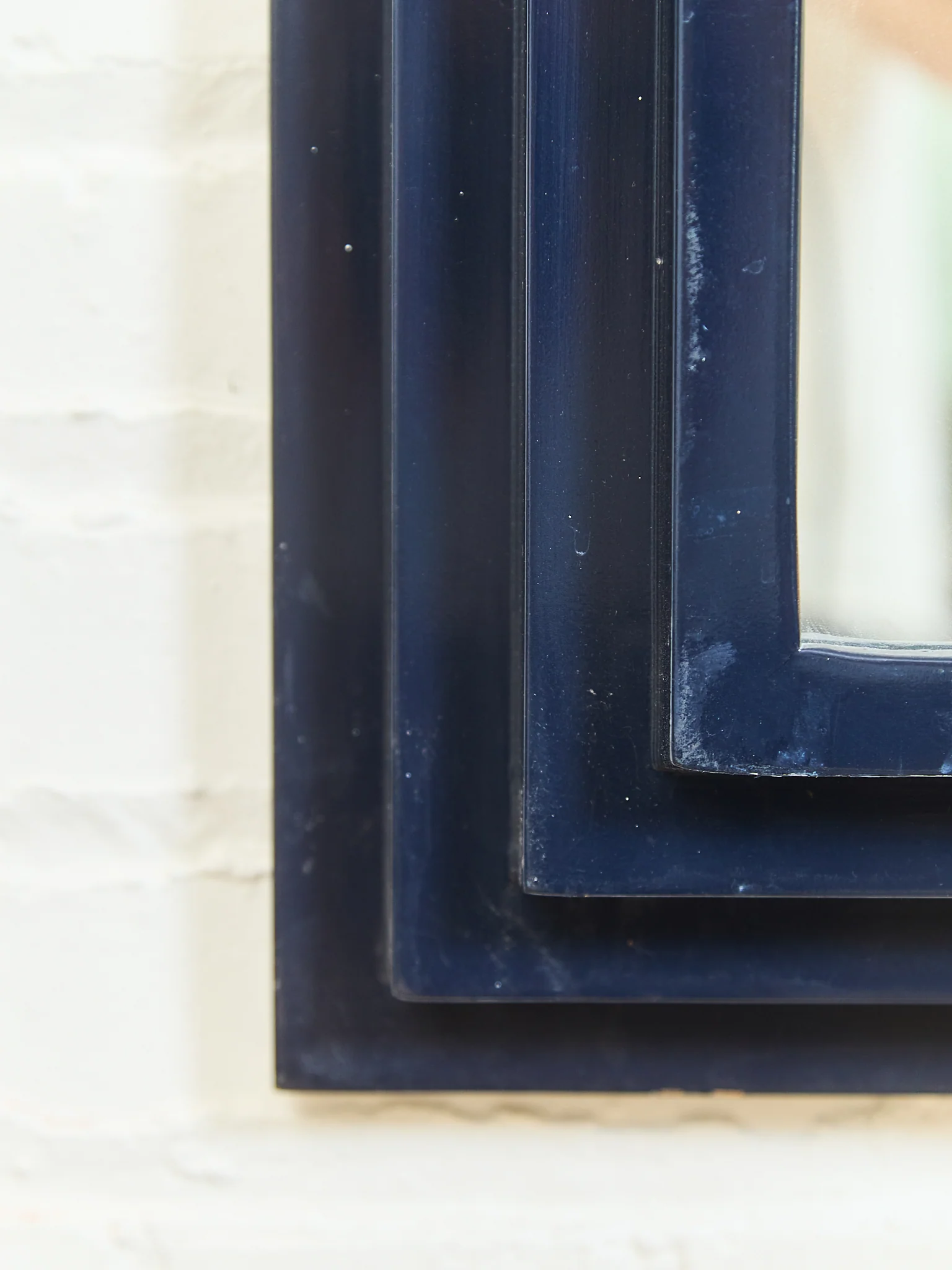 Blue Post Modern Mirror - Image 10