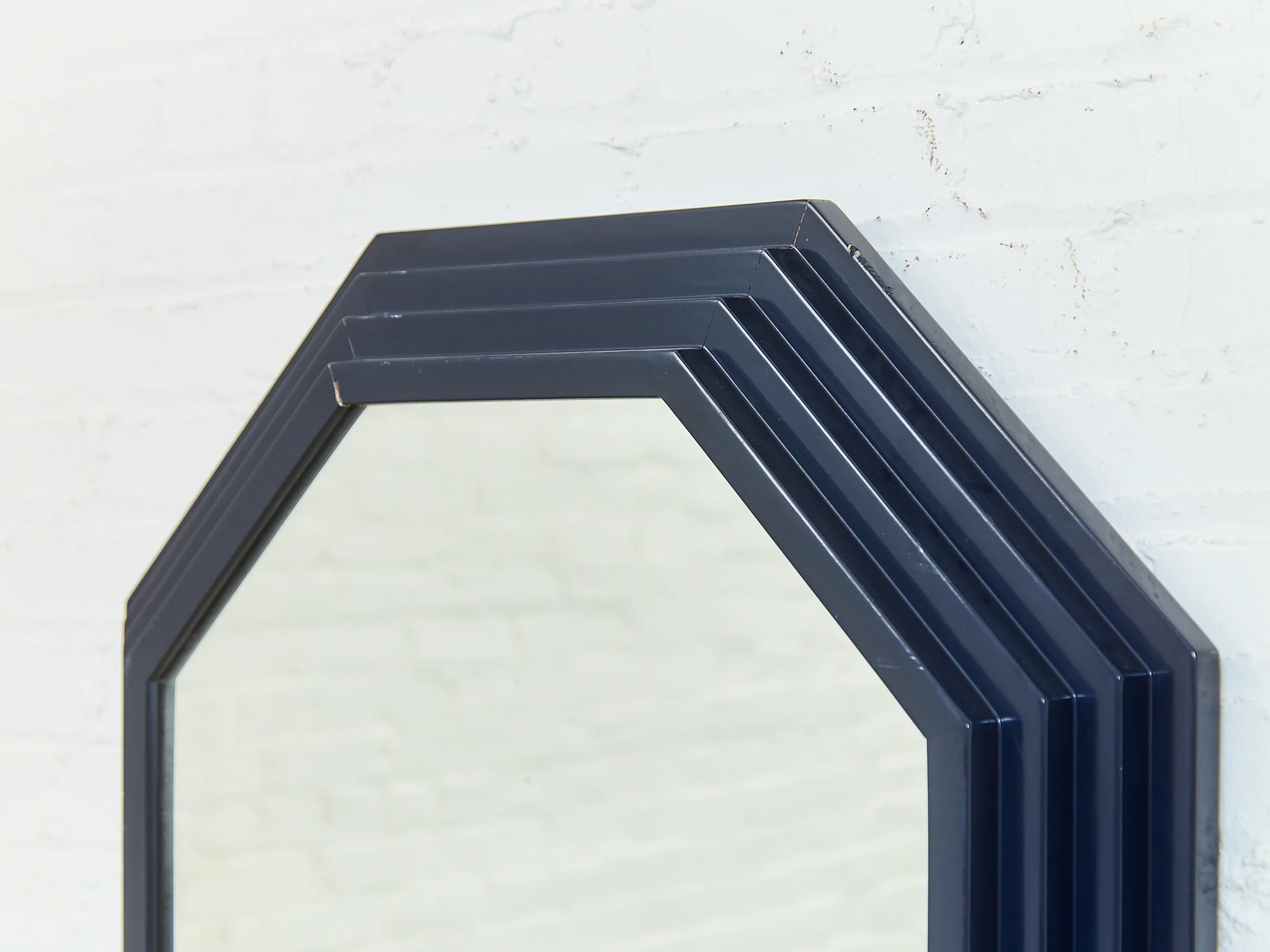 Blue Post Modern Mirror - Image 5