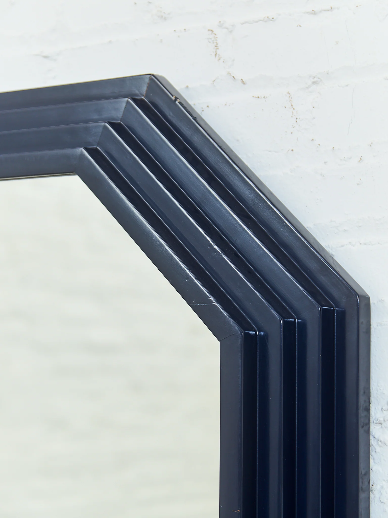 Blue Post Modern Mirror - Image 6