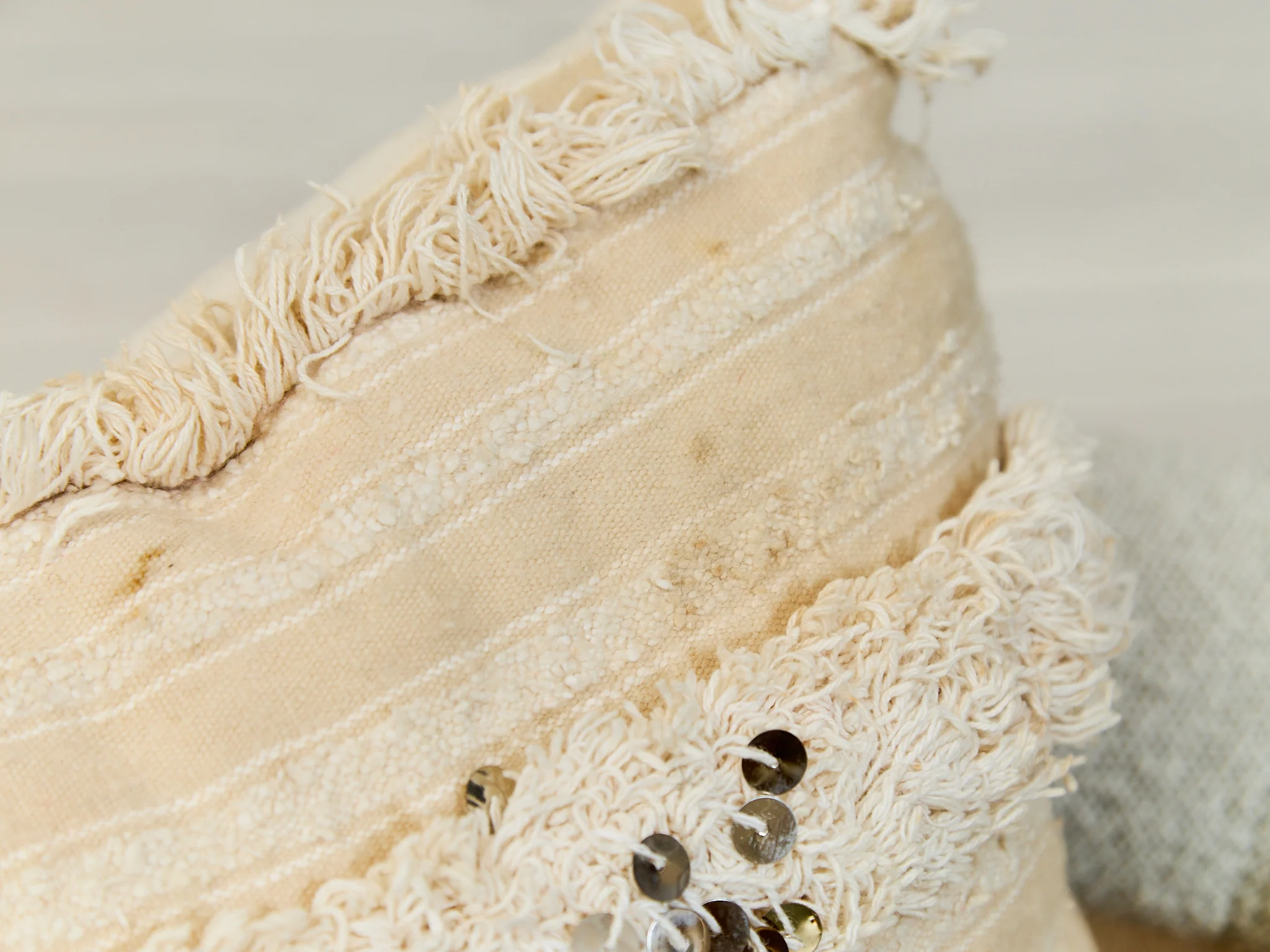 Boho Pillow with Sequin - Image 5