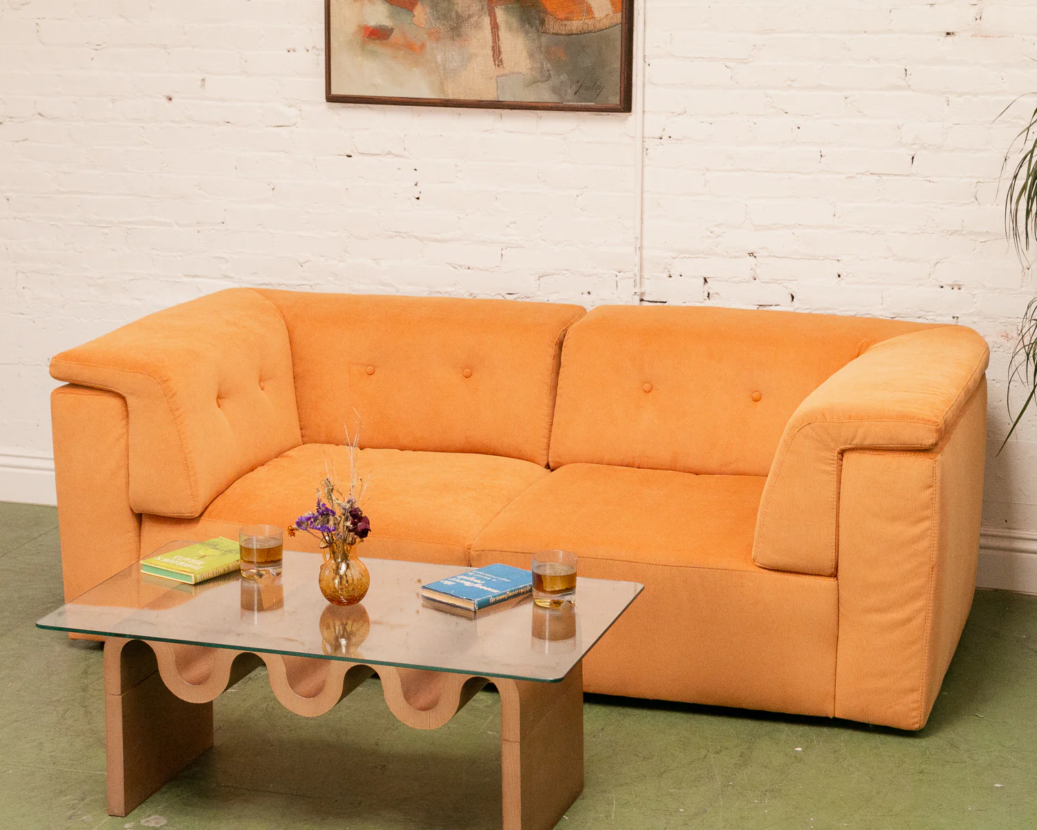 Chelsea Loveseat in Parallel Tobacco - Image 3