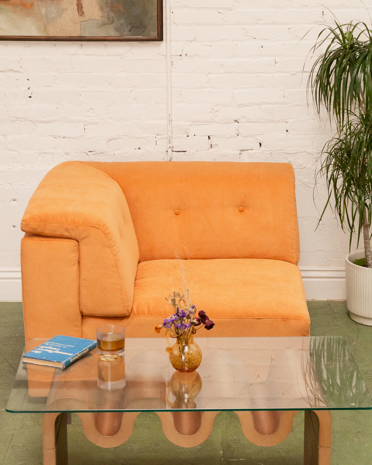 Chelsea Corner Seat in Parallel Tobacco - Image 13