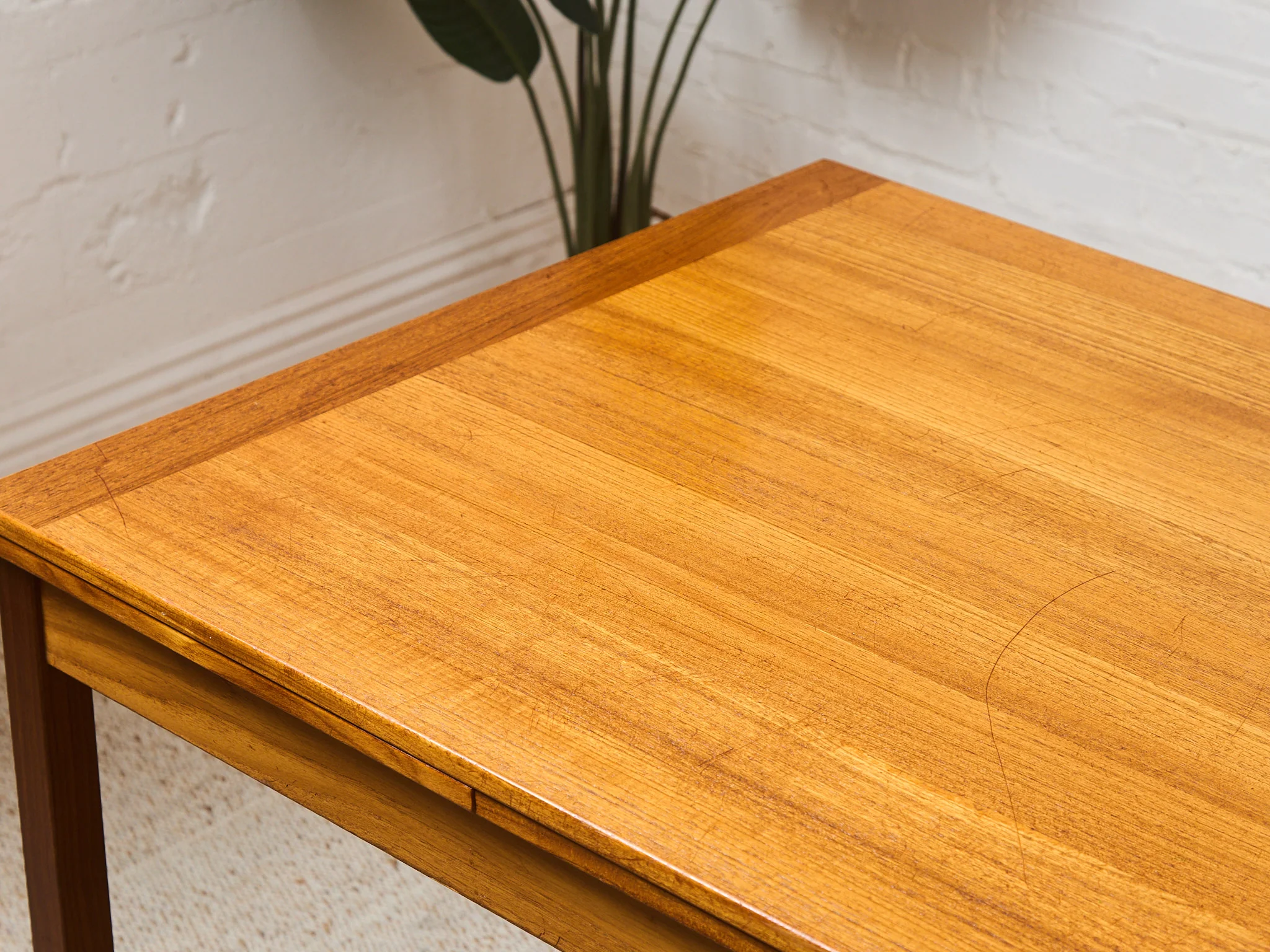Danish Modern Teak Dining Table - Image 17