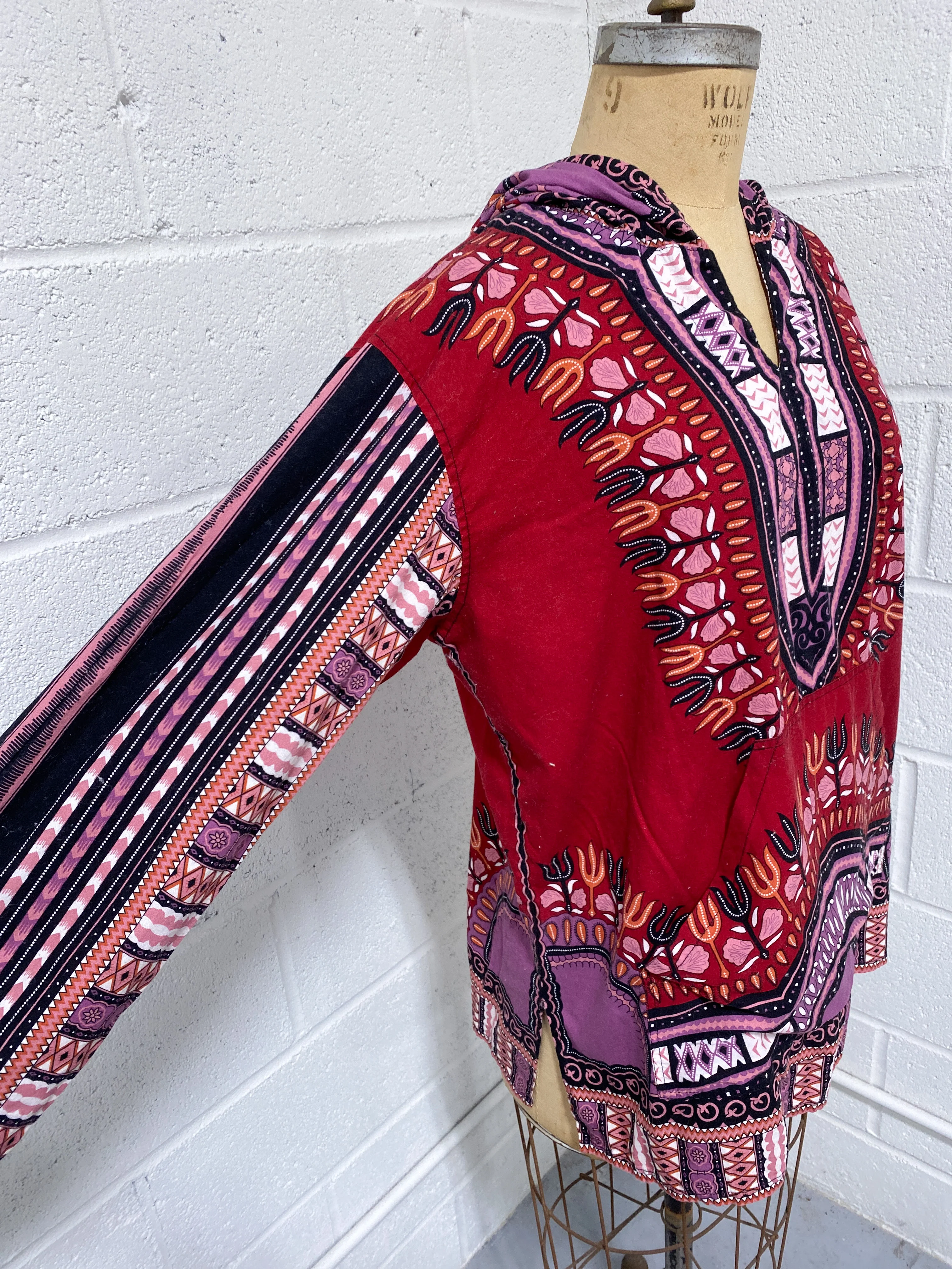 Dashiki Pullover with Hood (L) - Image 3