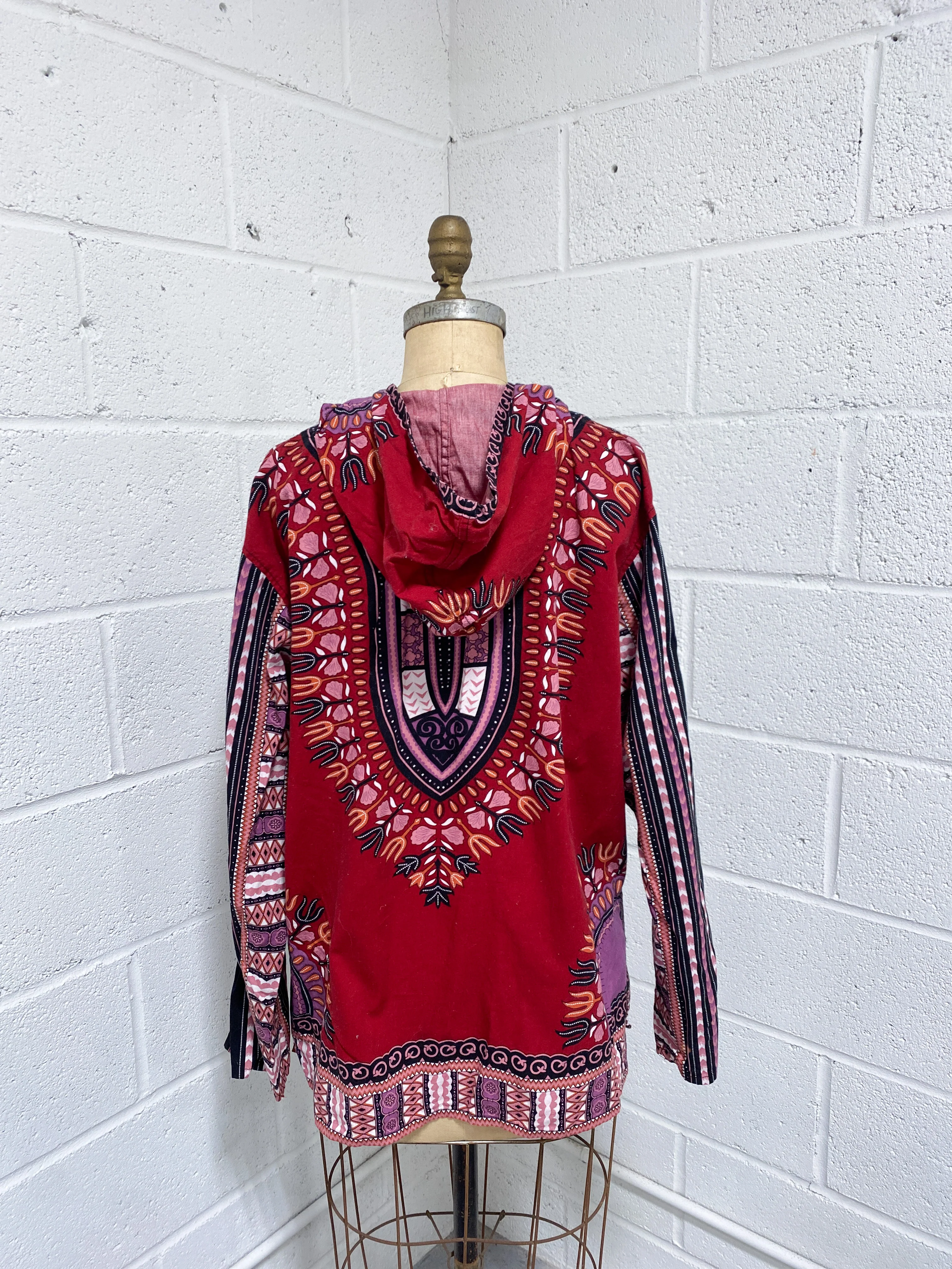 Dashiki Pullover with Hood (L) - Image 4