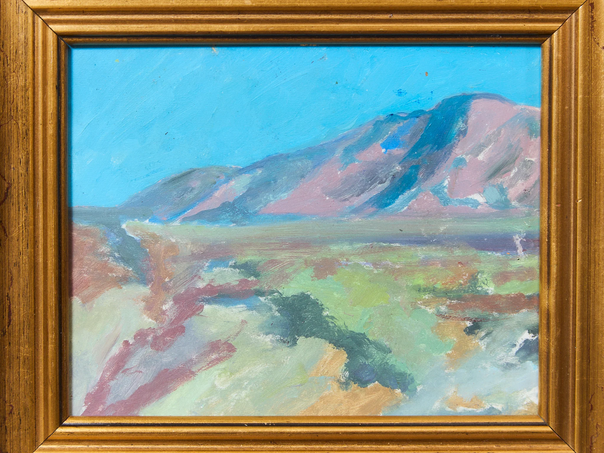 Expressionist Landscape Abstract Oil Painting - Image 2