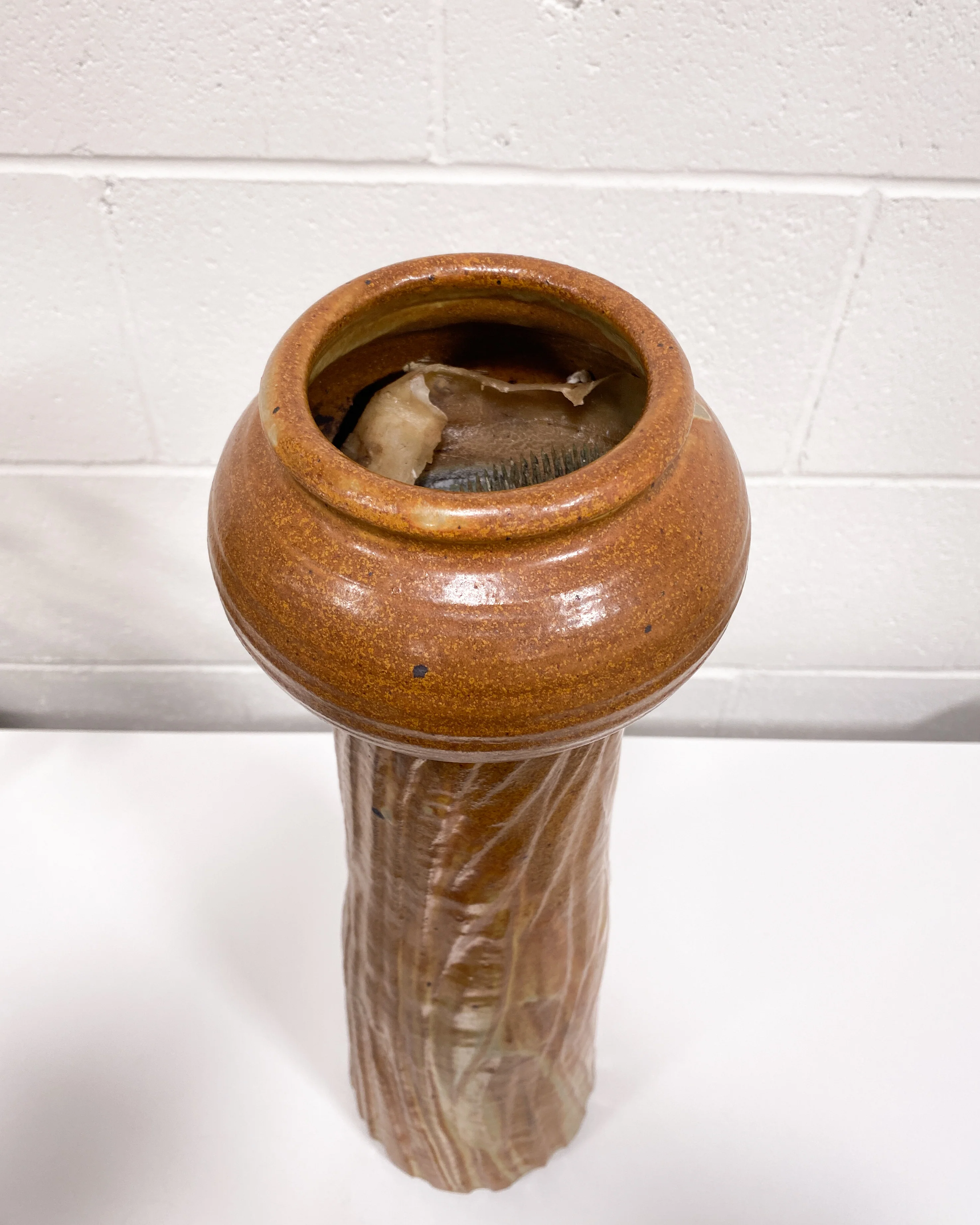 Extra Large Ceramic Vase - Signed - Image 5