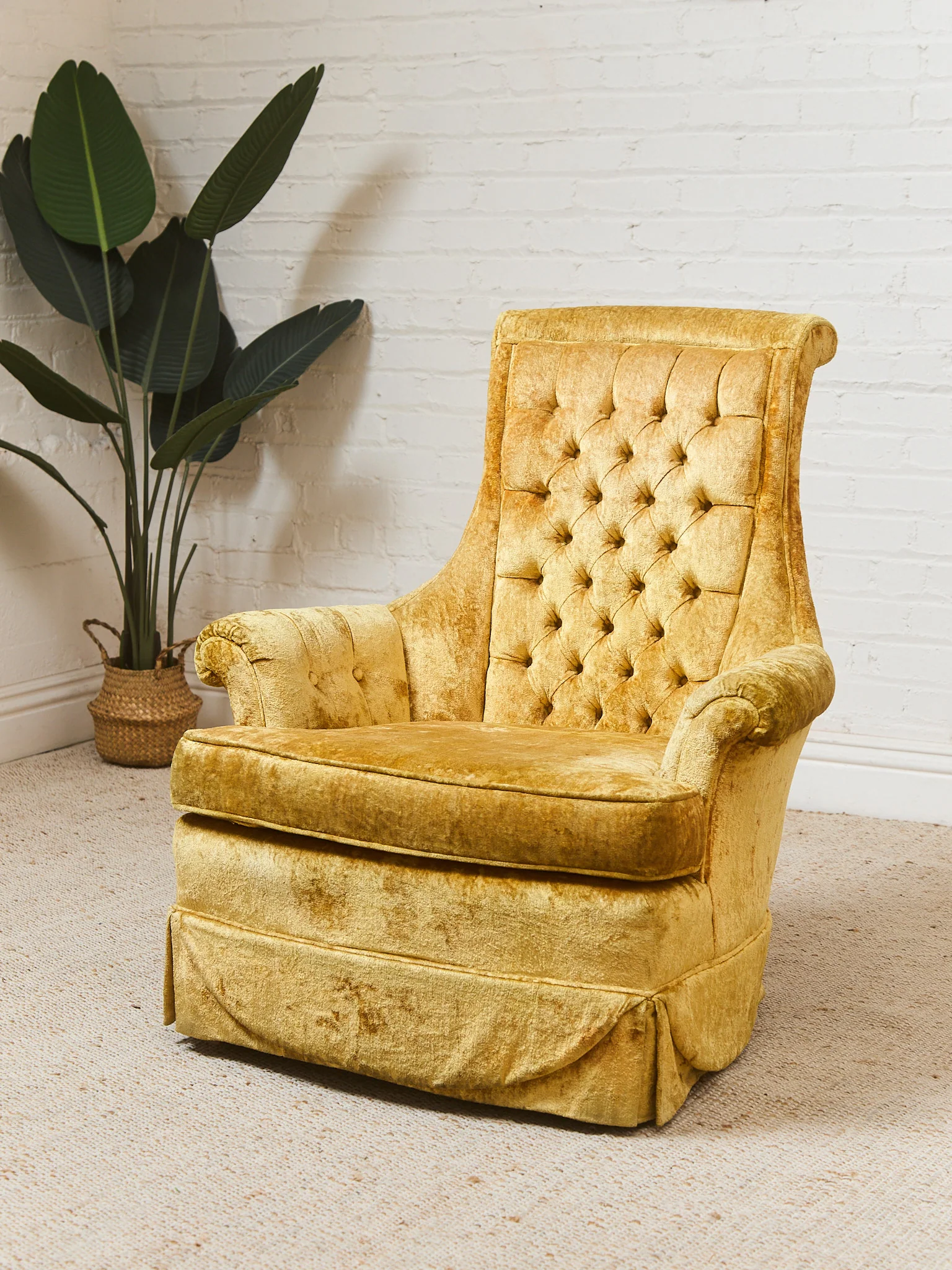 Fairfield 1970’s Regency Vintage Club Chair