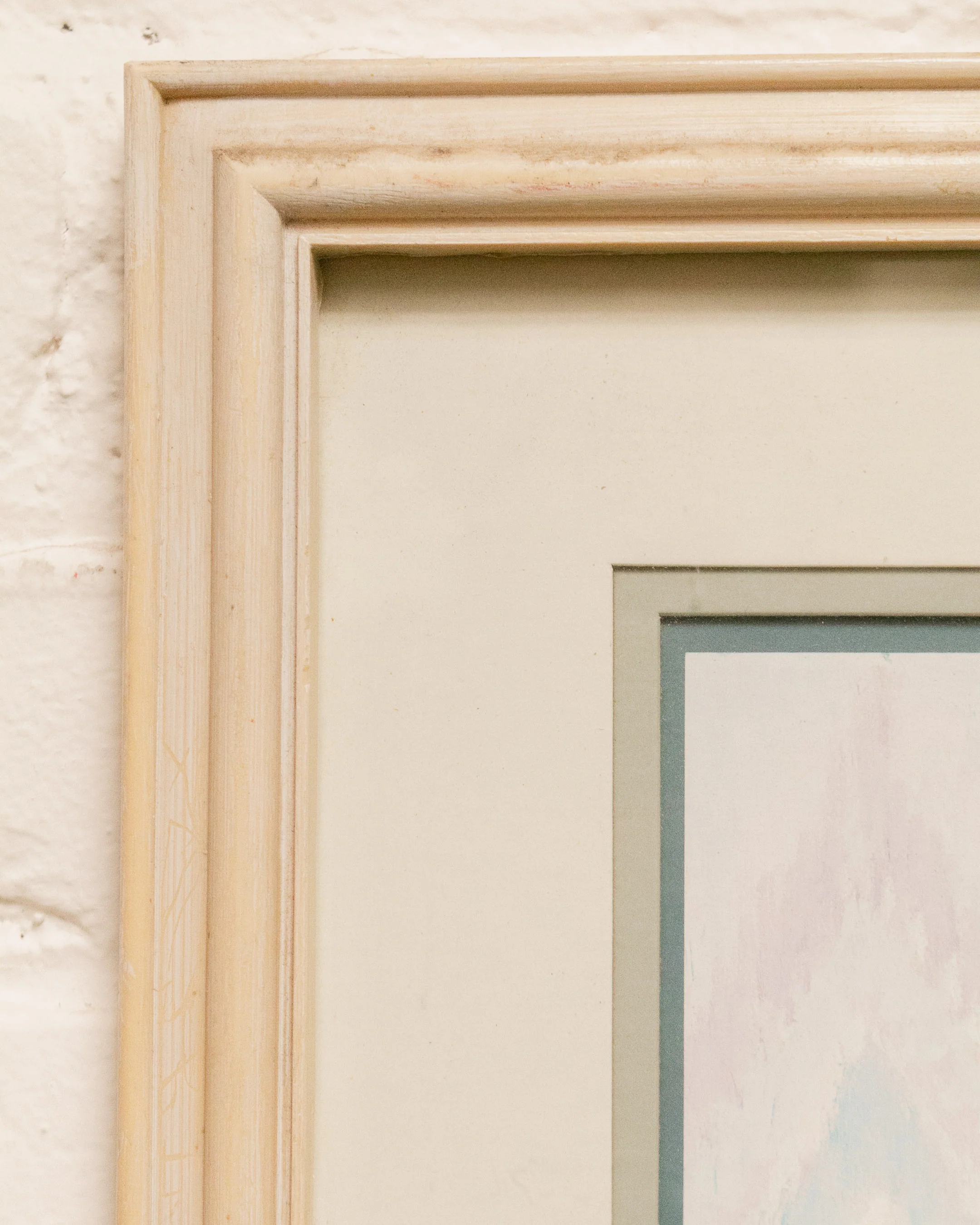 Framed Flower Vase Print Signed - Image 4