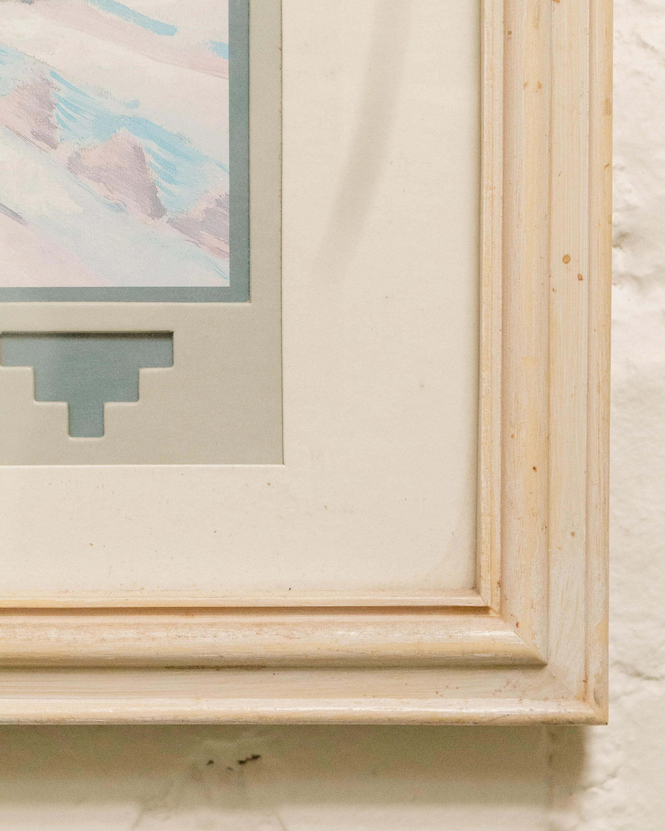 Framed Flower Vase Print Signed - Image 6