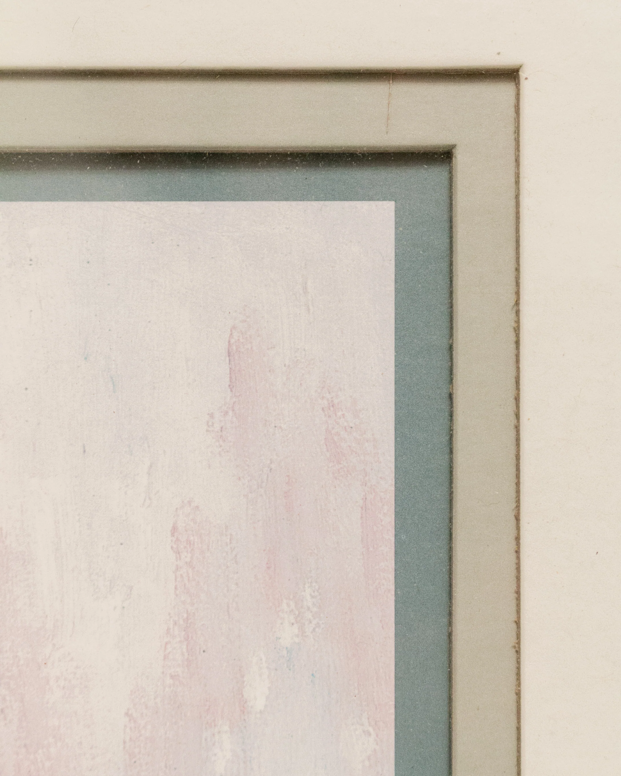 Framed Flower Vase Print Signed - Image 7