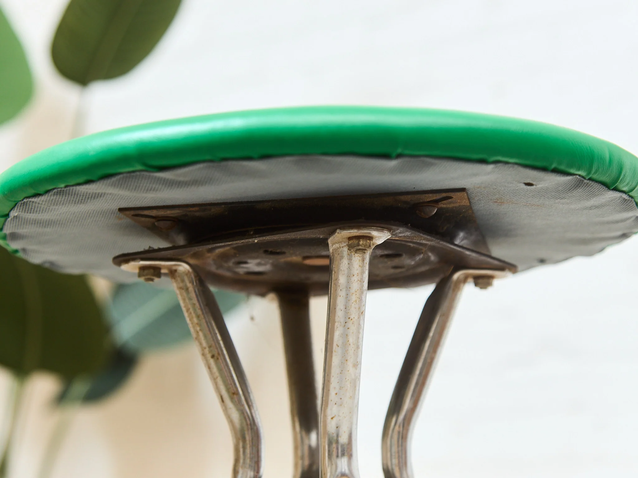 Green Vintage Stools - Image 12