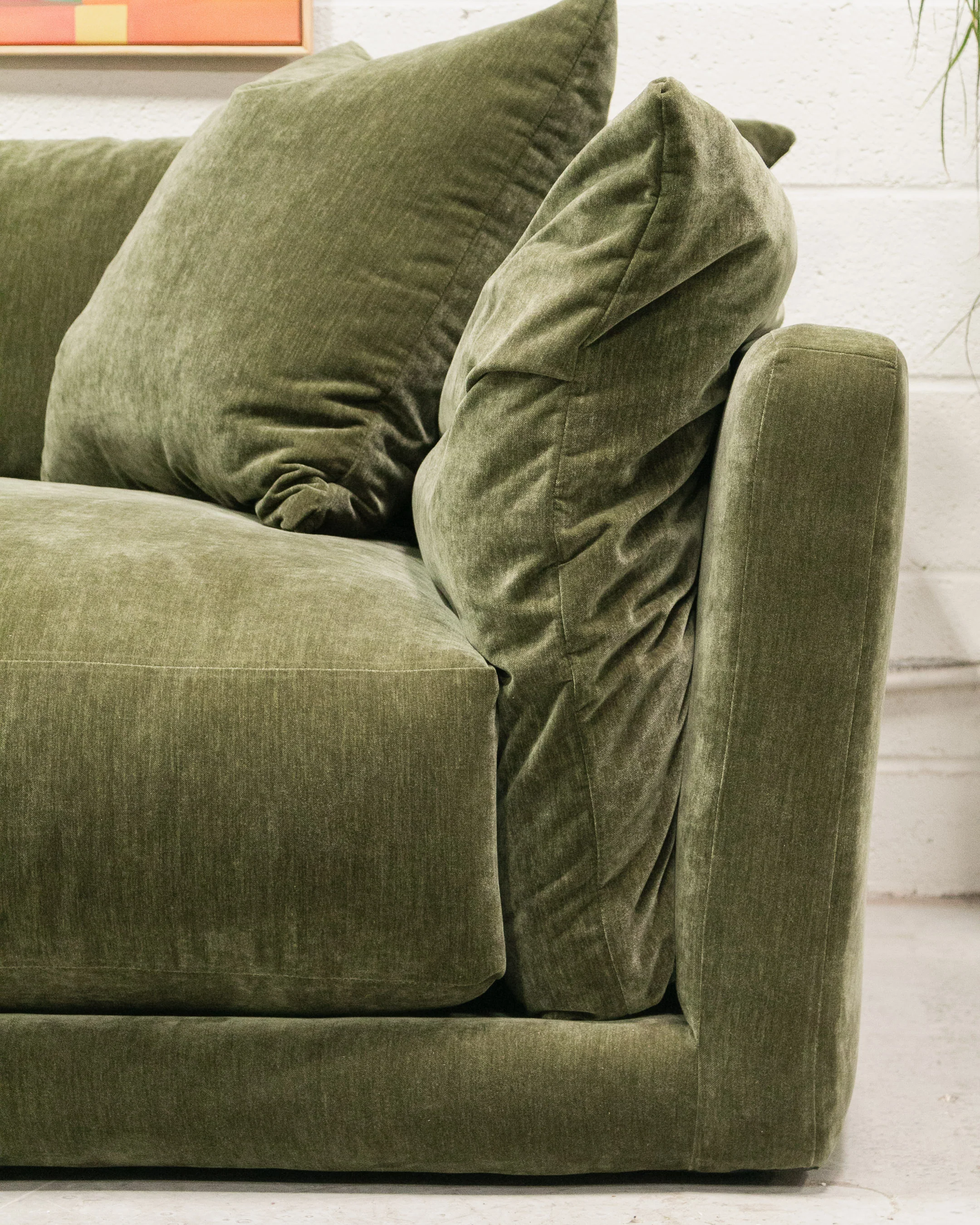 Hansel Modular Sofa in Amici Moss - Image 7