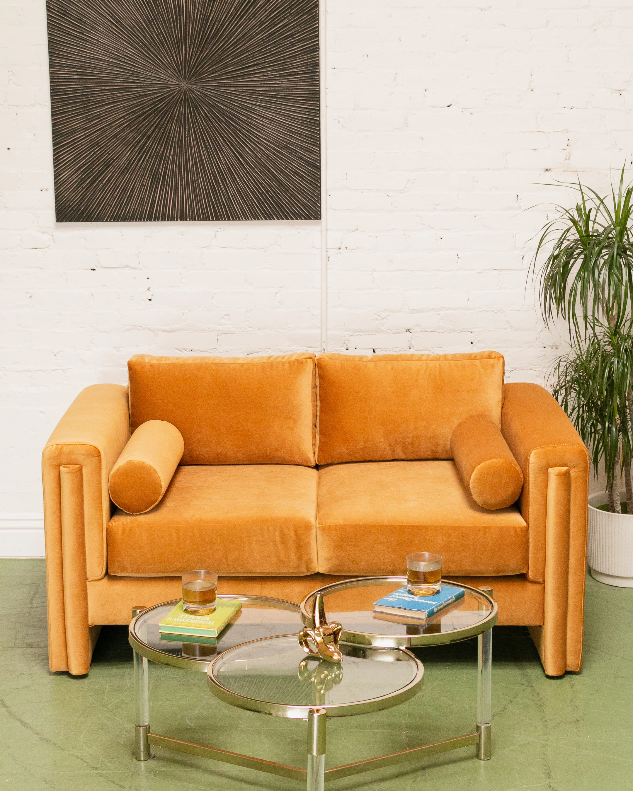 Harper Sofa in Gold - Image 19