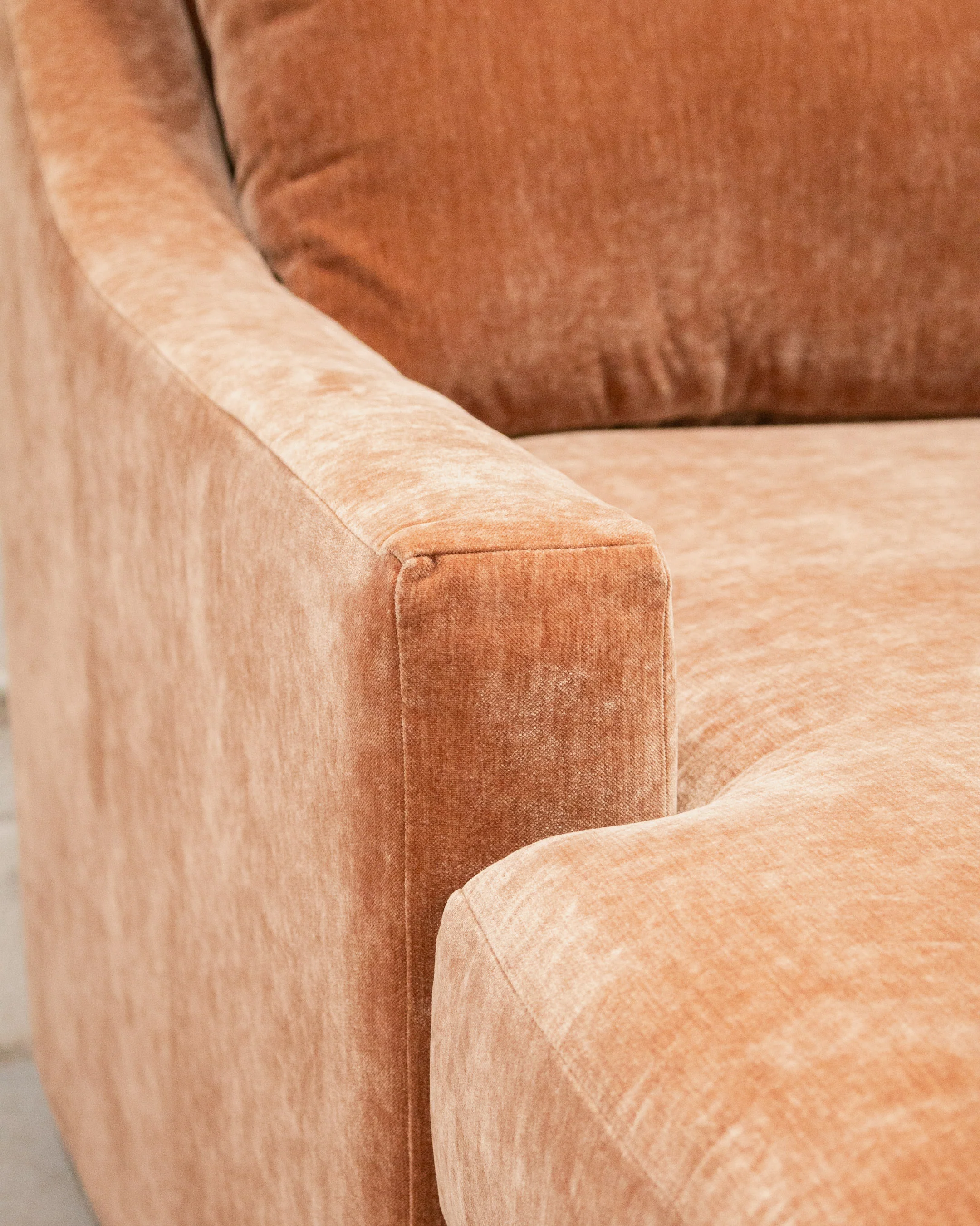 Hauser Sectional Sofa in Amici Ginger - Image 16