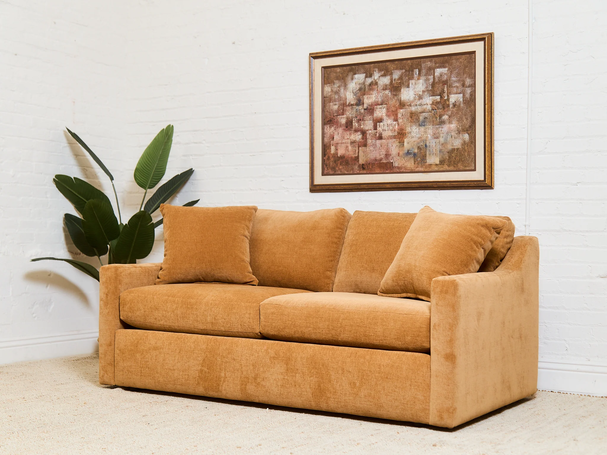 Hauser Sleeper Sofa in Maven Ginger - Image 4