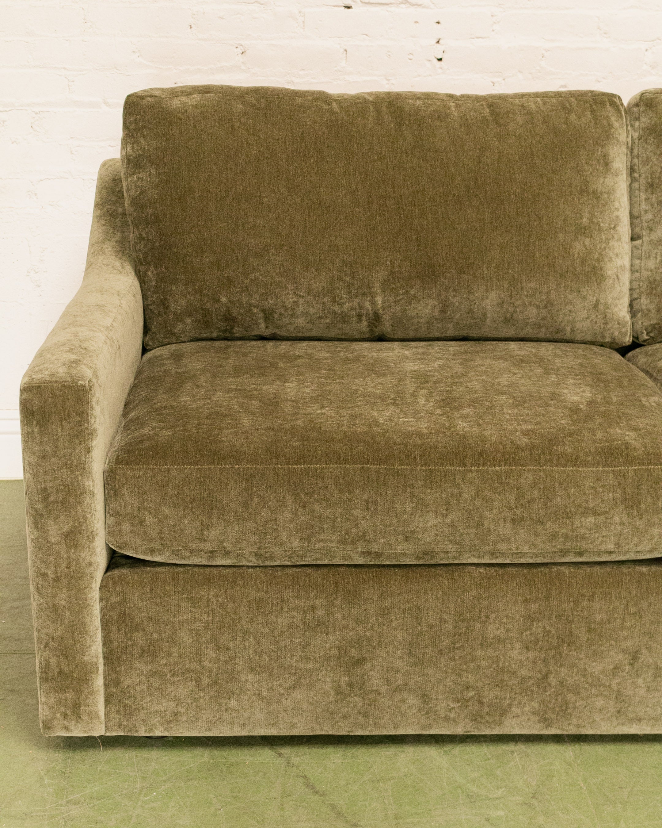 Hauser Sofa Bed in Moss - Image 8