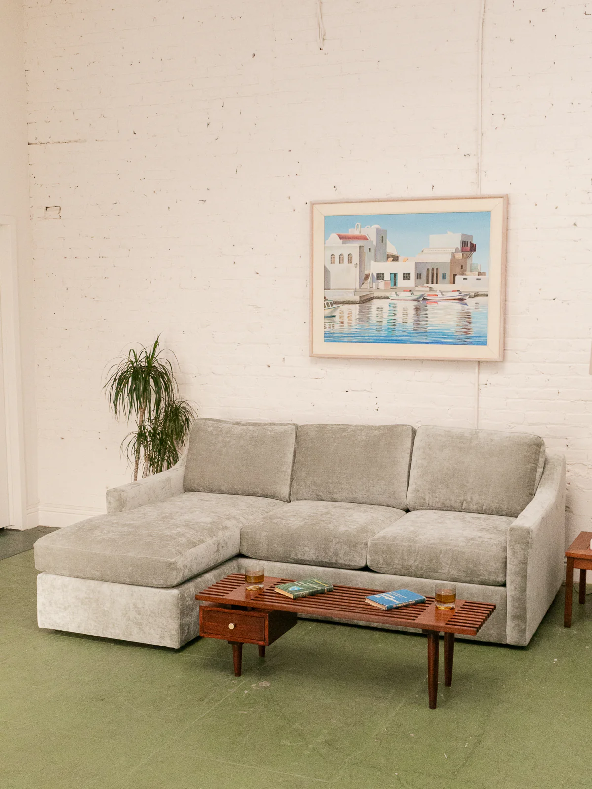 Hauser Sofa in Bianca Willow - Image 3