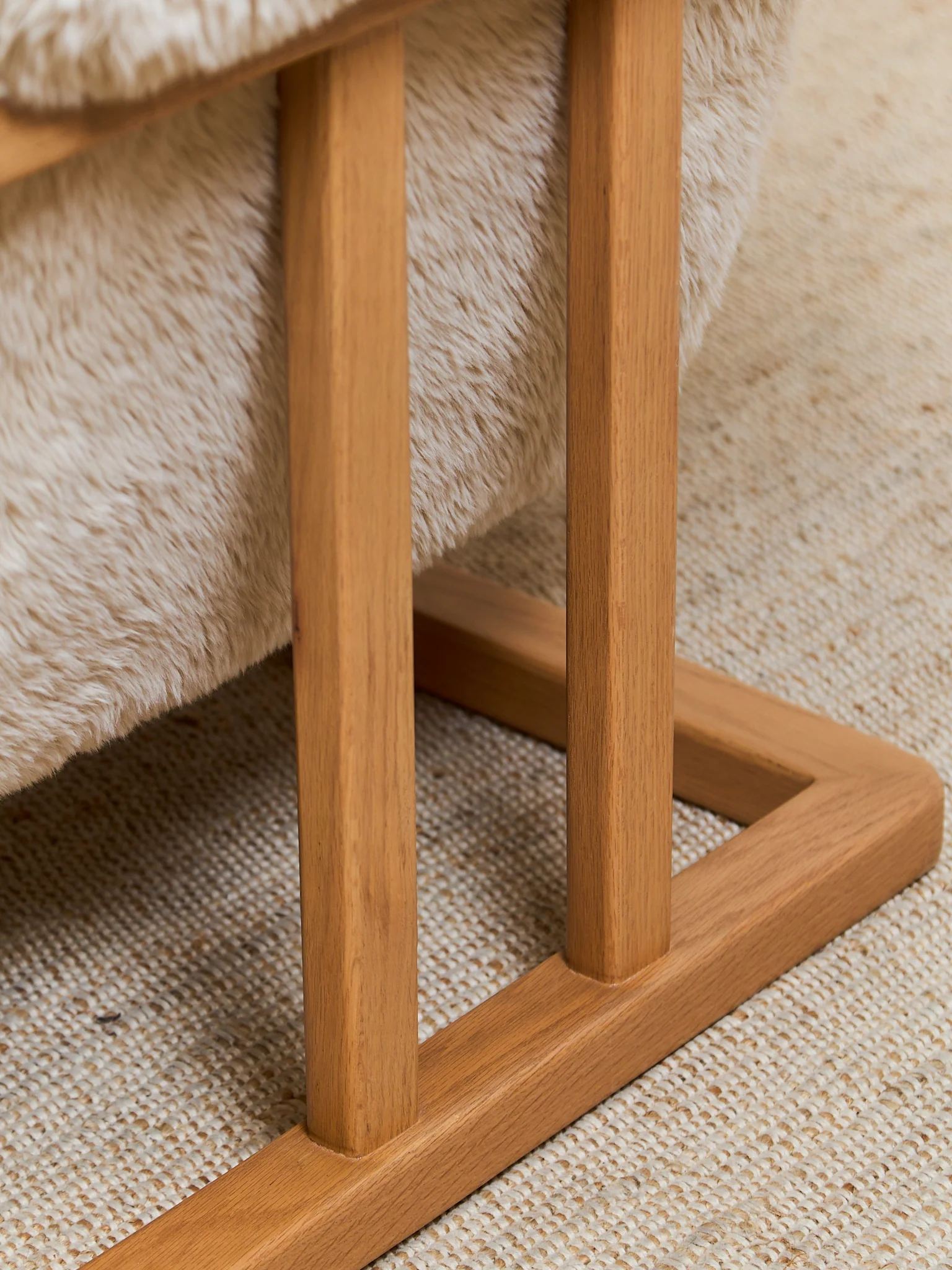 Huxley Chair in Yakety Yak Faux Fur - Image 14