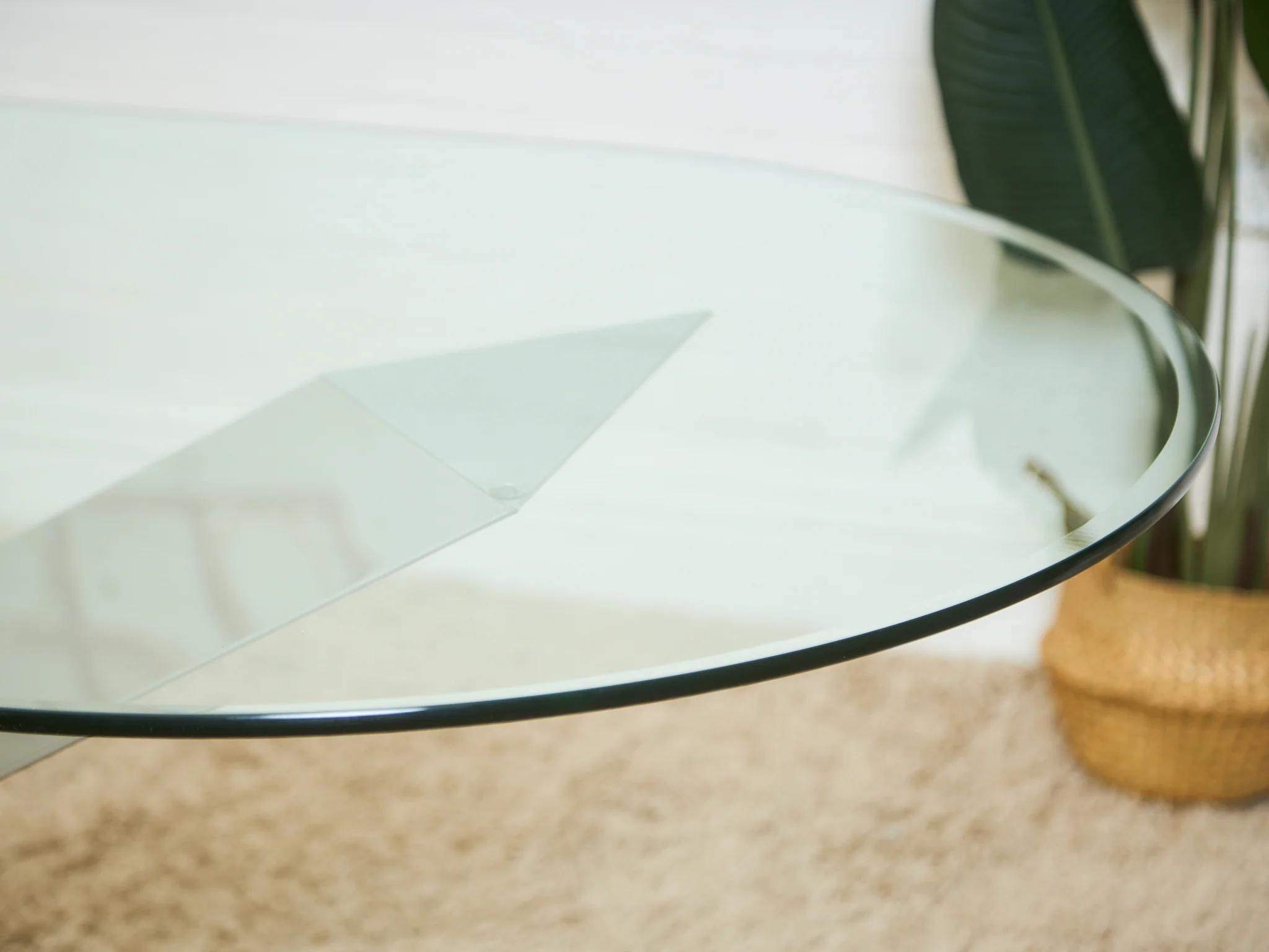 Italian Large Oval Table Cattellan Black Marble Steel and Crystal - Image 9