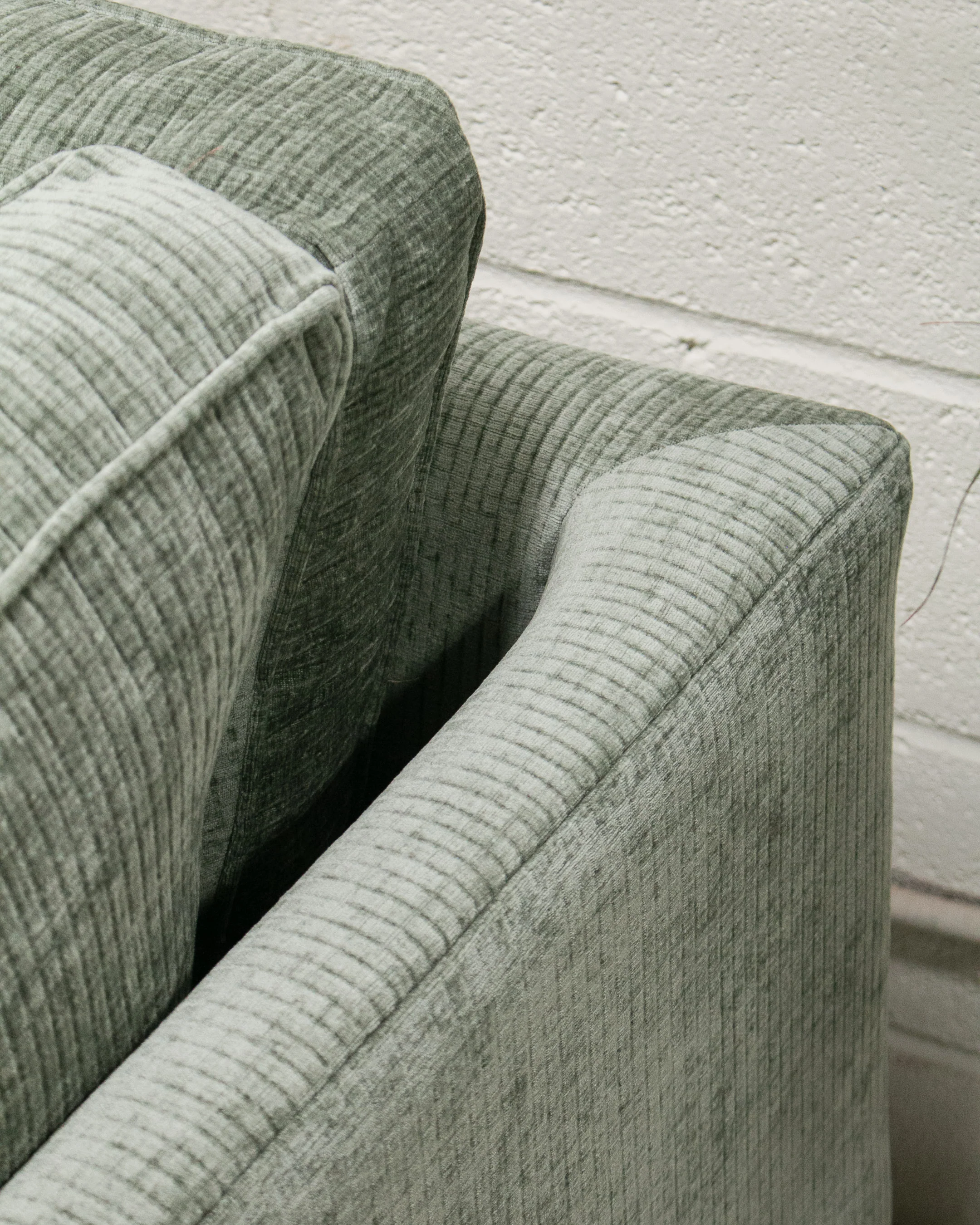 Diana Modular Sofa in Belmont Jade 4 Piece - Image 10