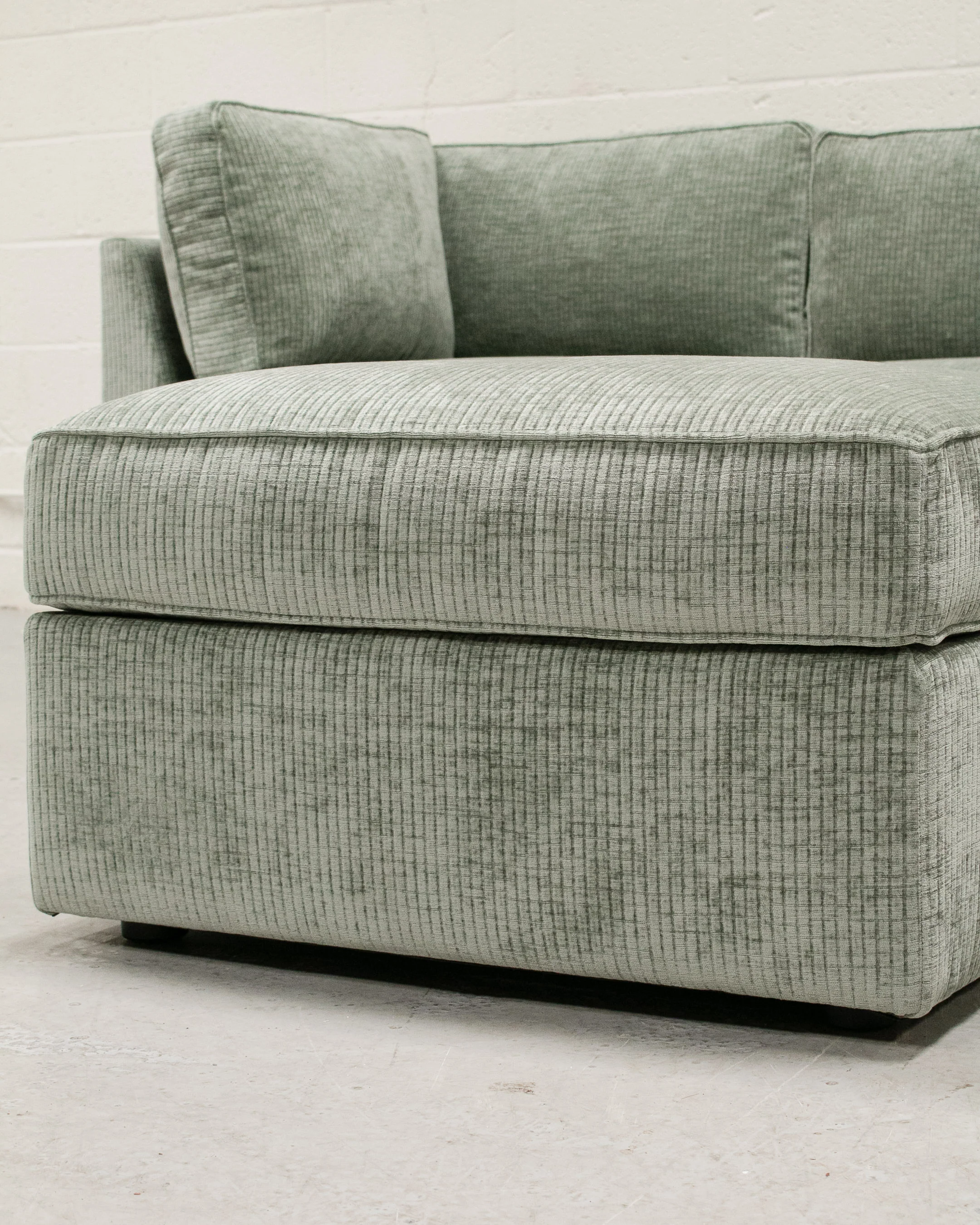 Diana Modular Sofa in Belmont Jade 4 Piece - Image 17