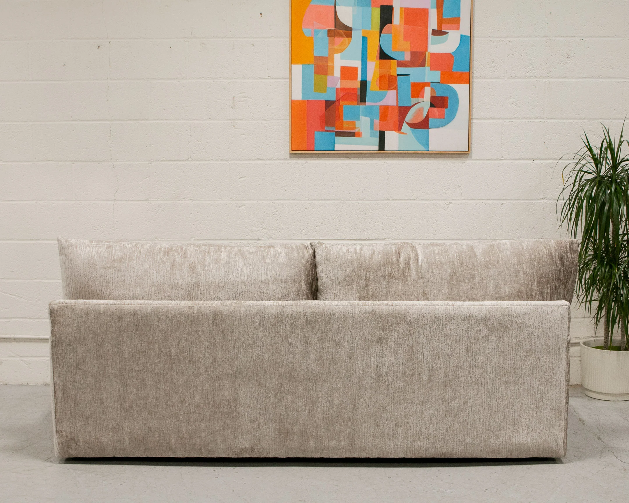 Hermosa Beach Sofa in Continuum Blur - Image 16