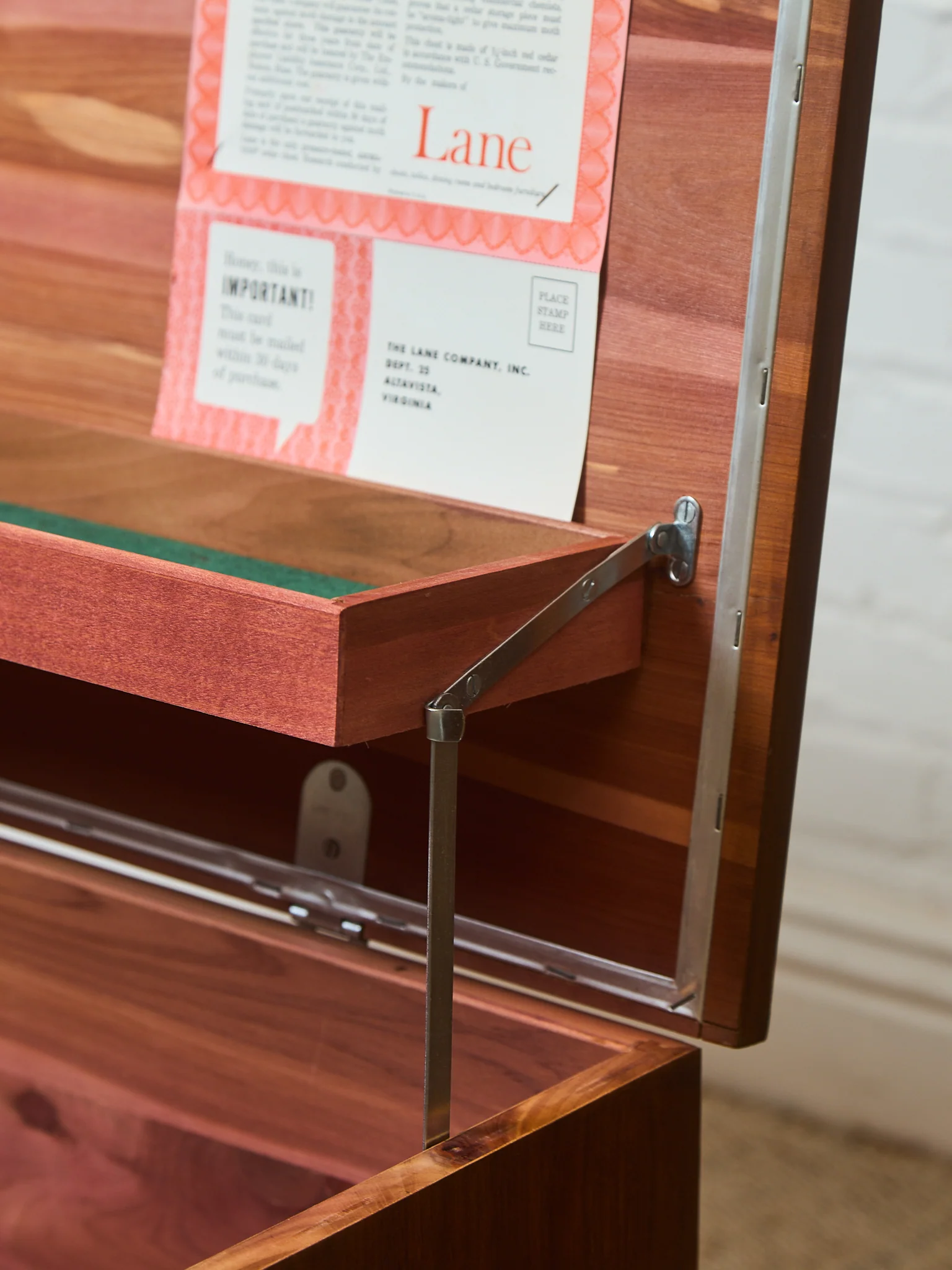 Keyless Walnut Hope Chest - Image 19