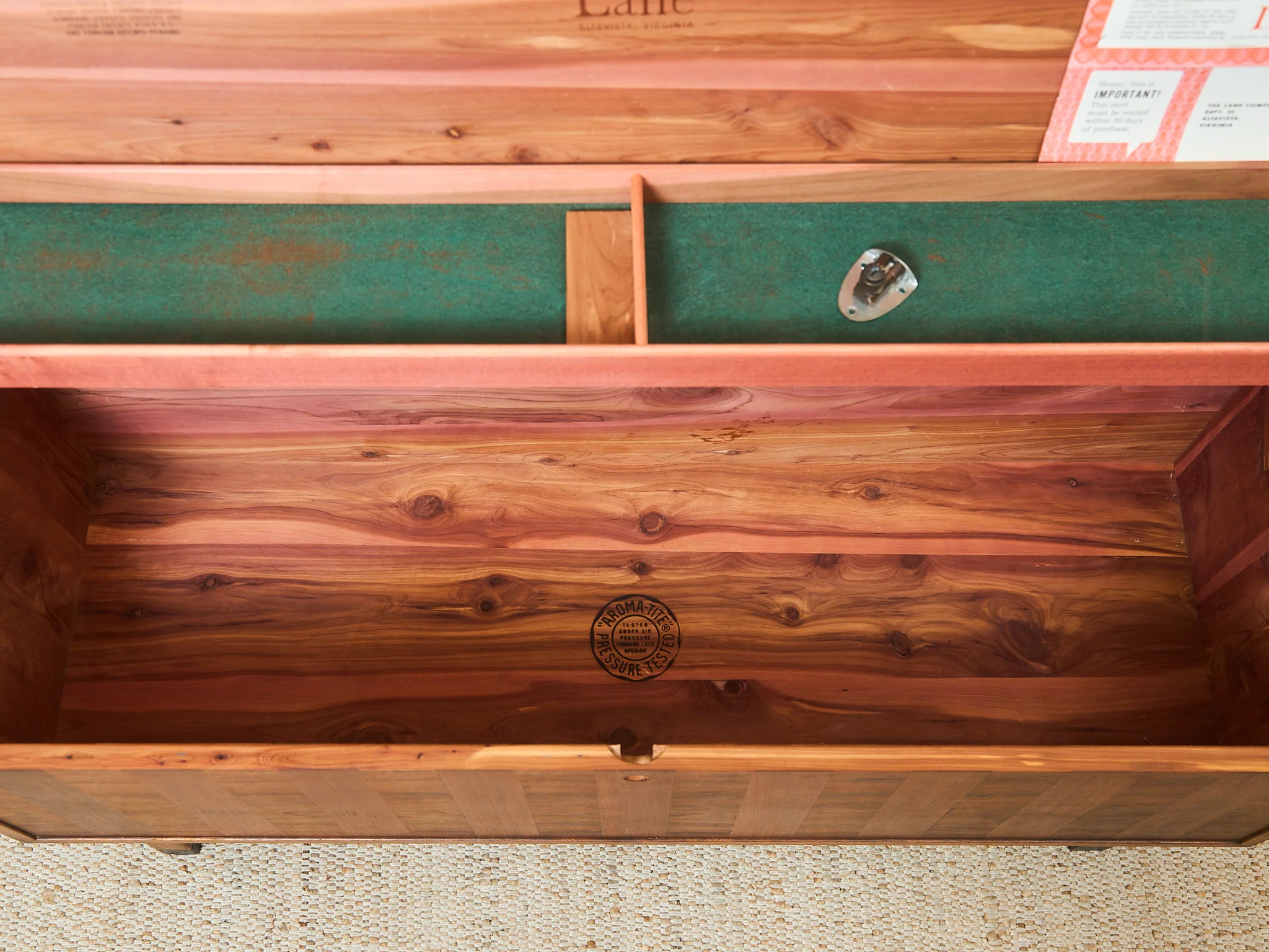 Keyless Walnut Hope Chest - Image 20