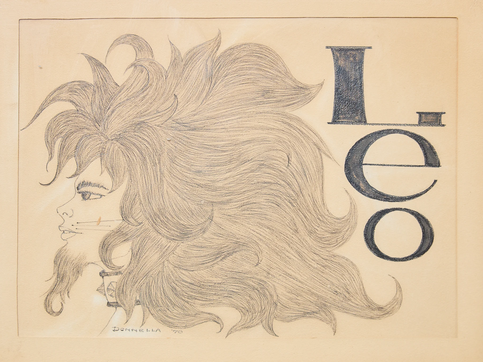 Leo Signed Art Framed - Image 2