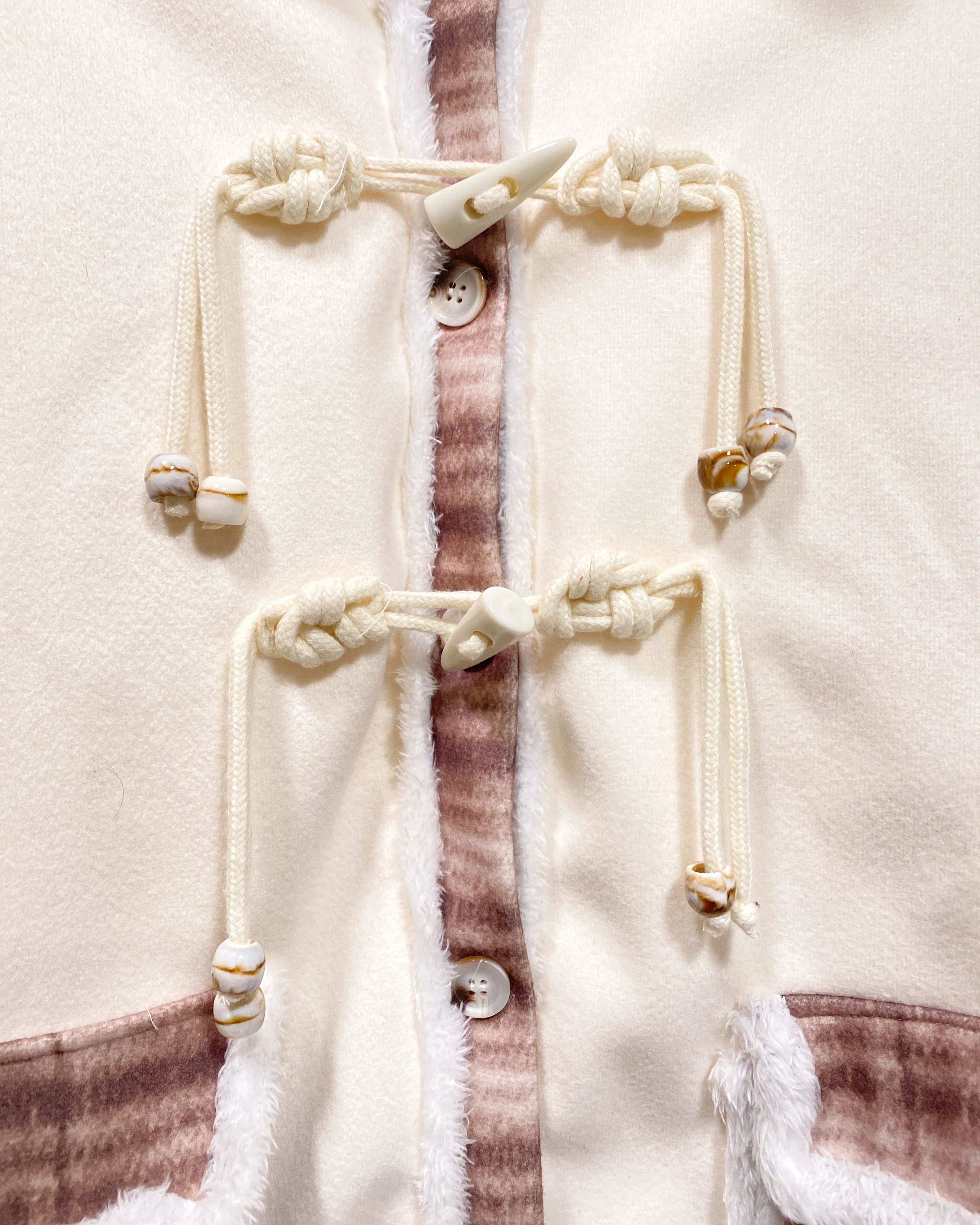 Lightweight Cream Jacket with Toggle Buttons (4) - Image 3