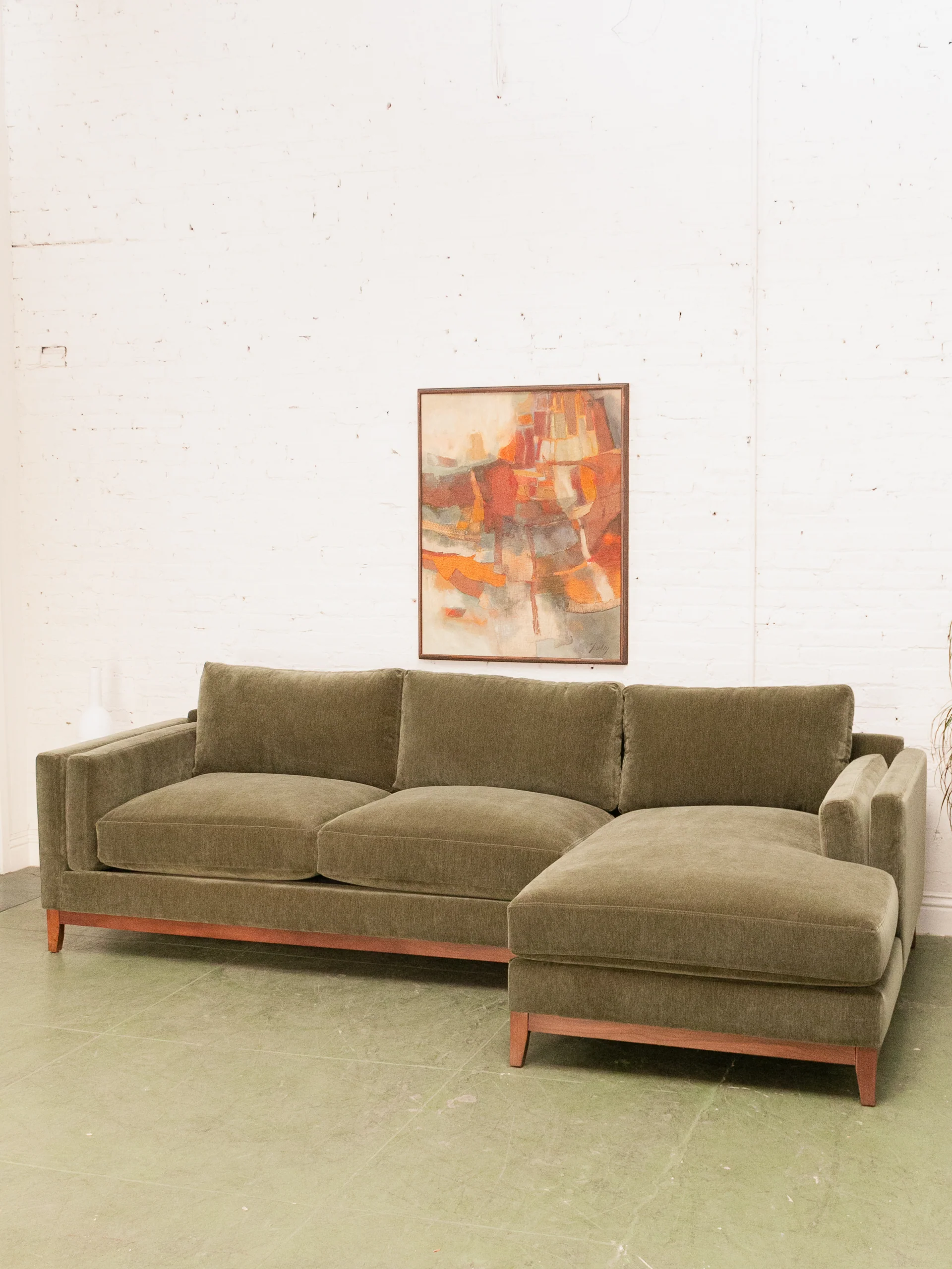 Lisette Sofa in Moss - Image 2