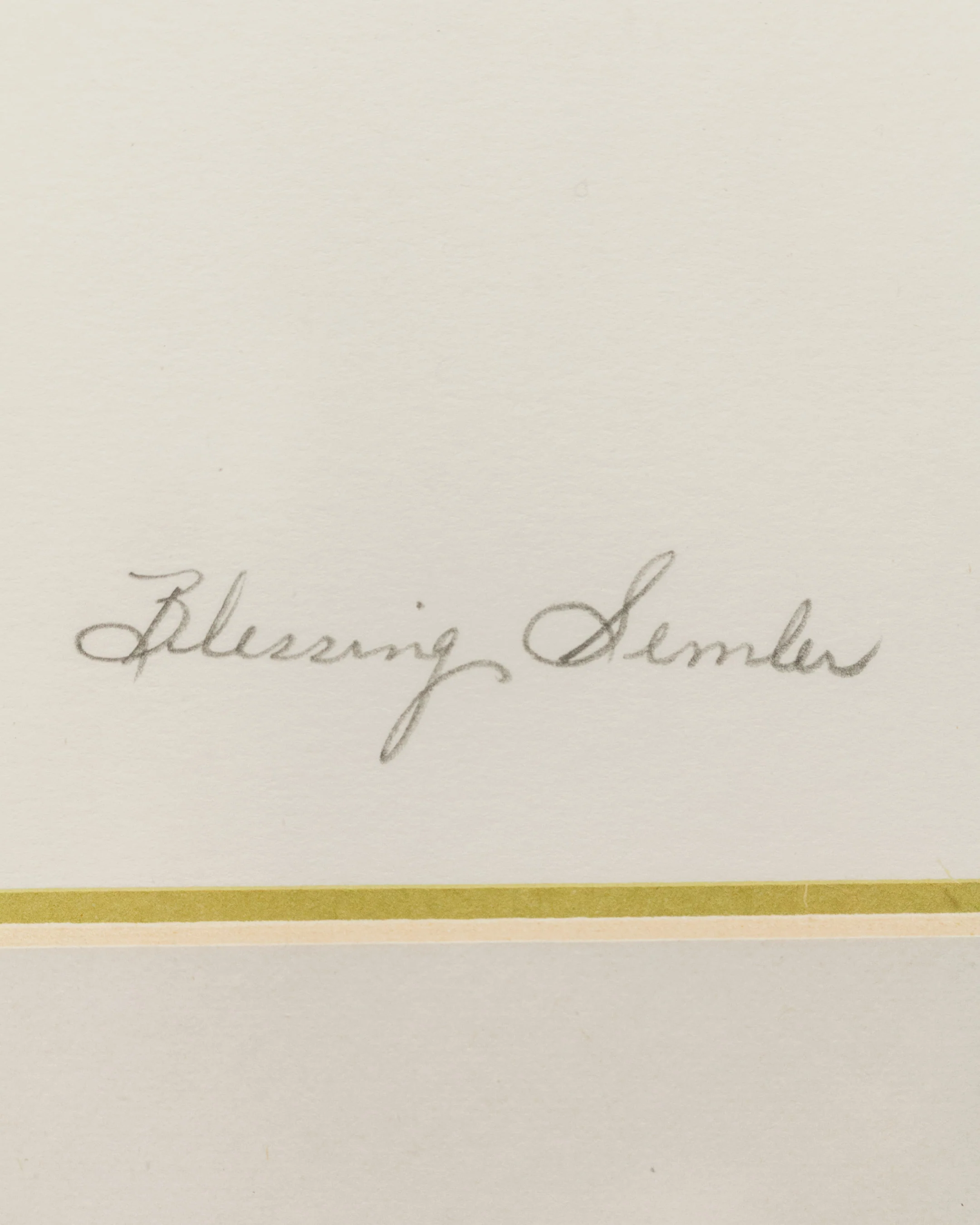 Lithograph by Blessing Semler - Image 6