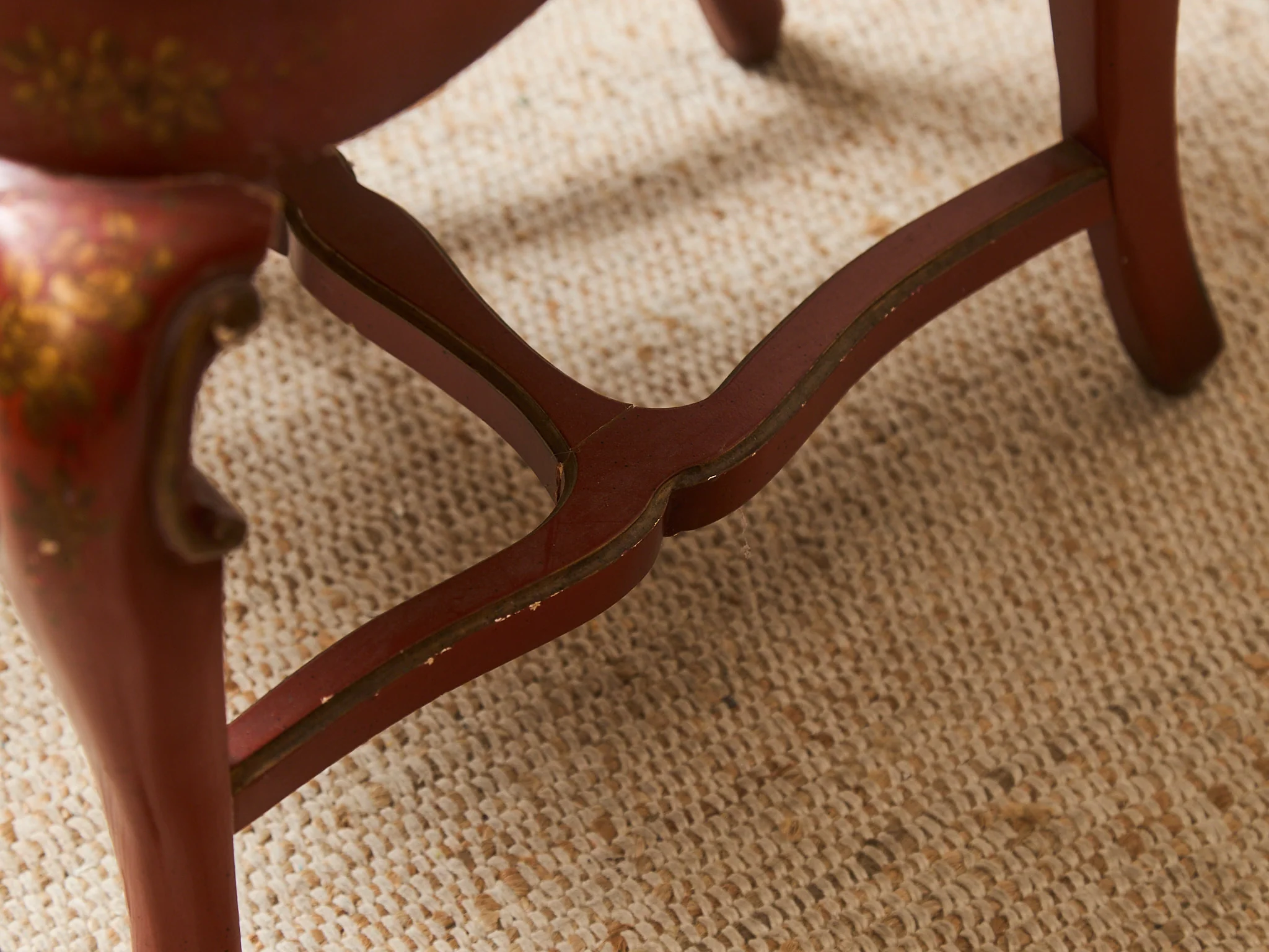 Louis XV Style Chinoiserie Writing Desk by Baker with Matching Chair - Image 34