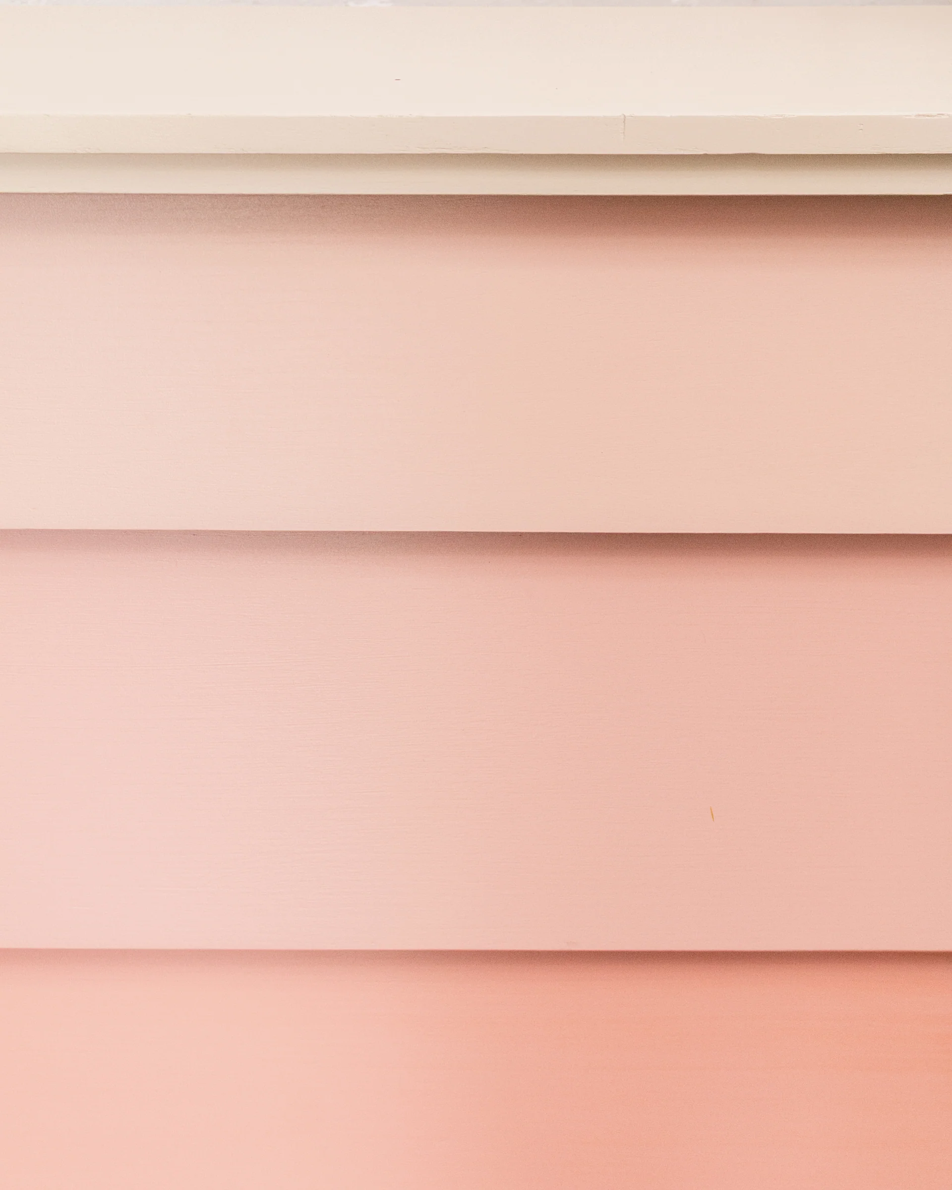 Louvered Drawer Pink Ombré Chest of Drawers - Image 9
