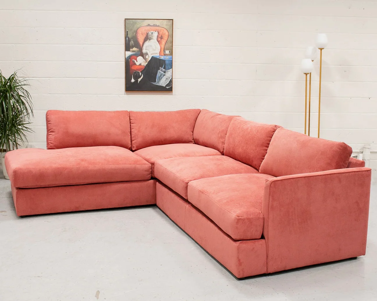 Michonne Sectional Sofa in Parallel Paprika - Image 18